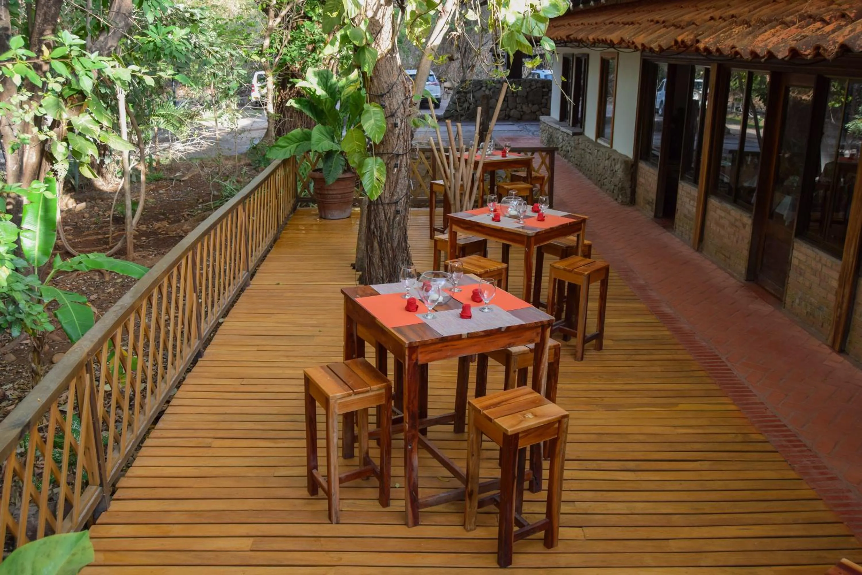 Restaurant/places to eat in Hacienda La Pacífica Eco-Lodge
