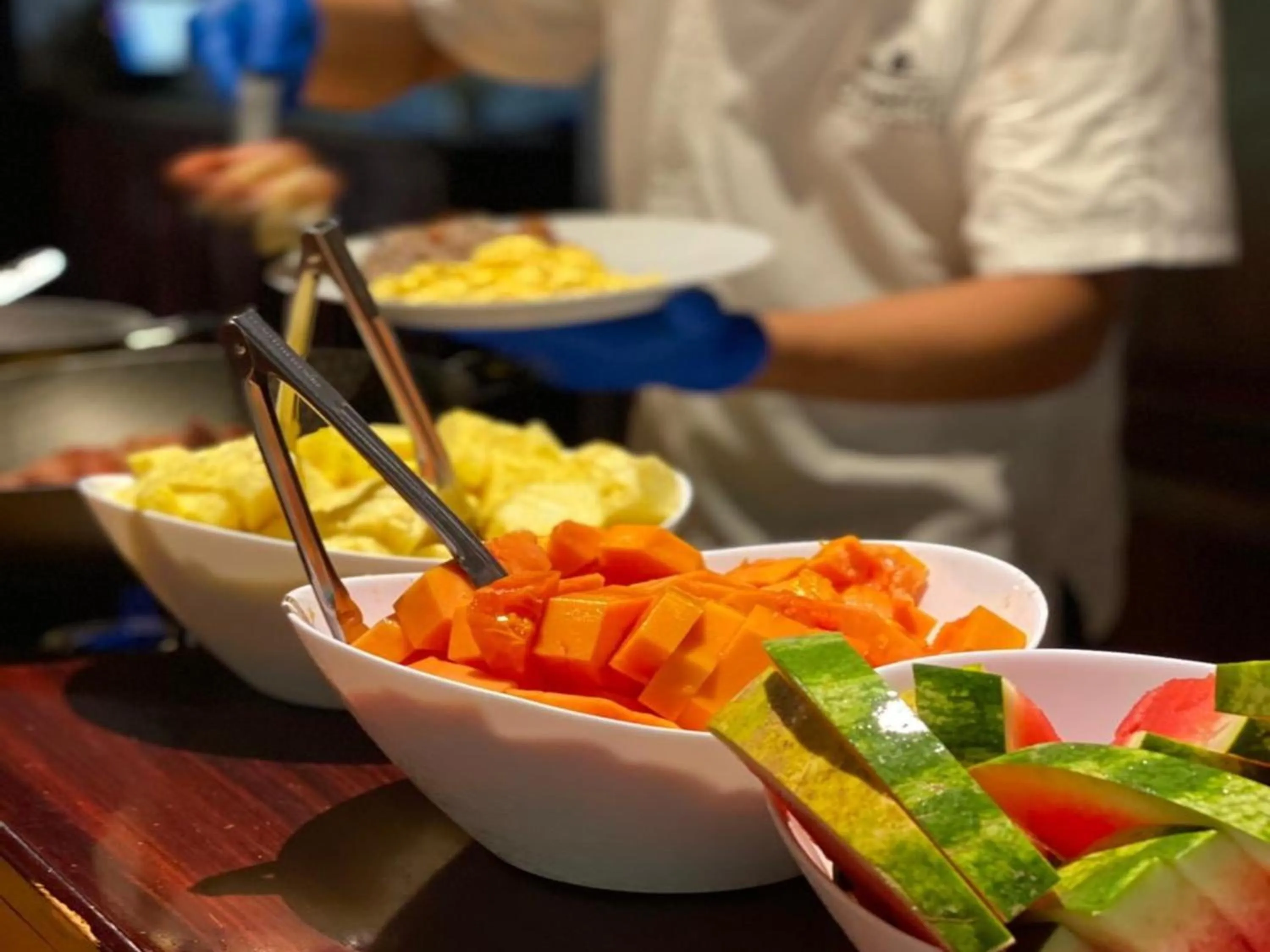 Breakfast in Hacienda La Pacífica Eco-Lodge
