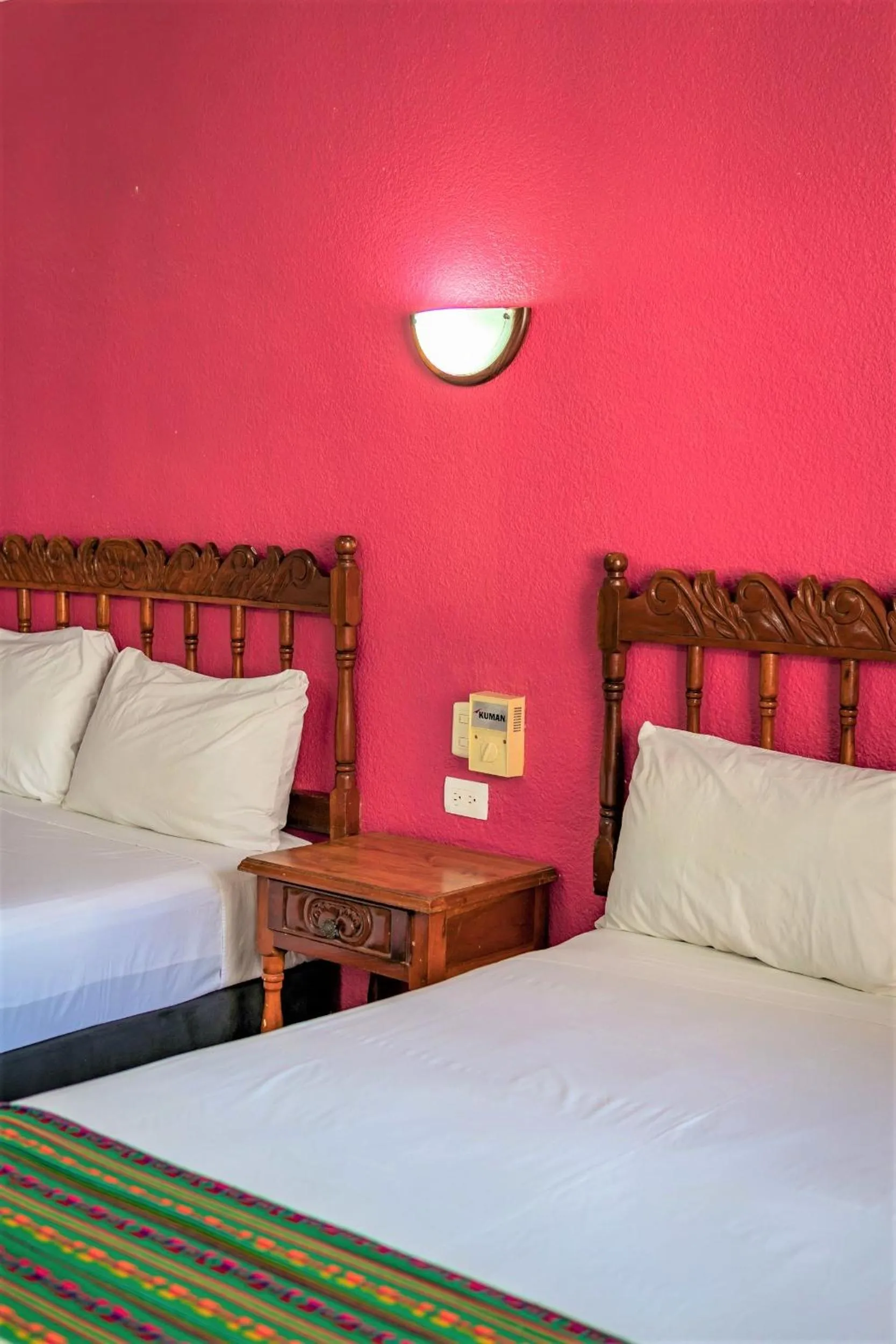 Bed in Hotel San Juan Mérida