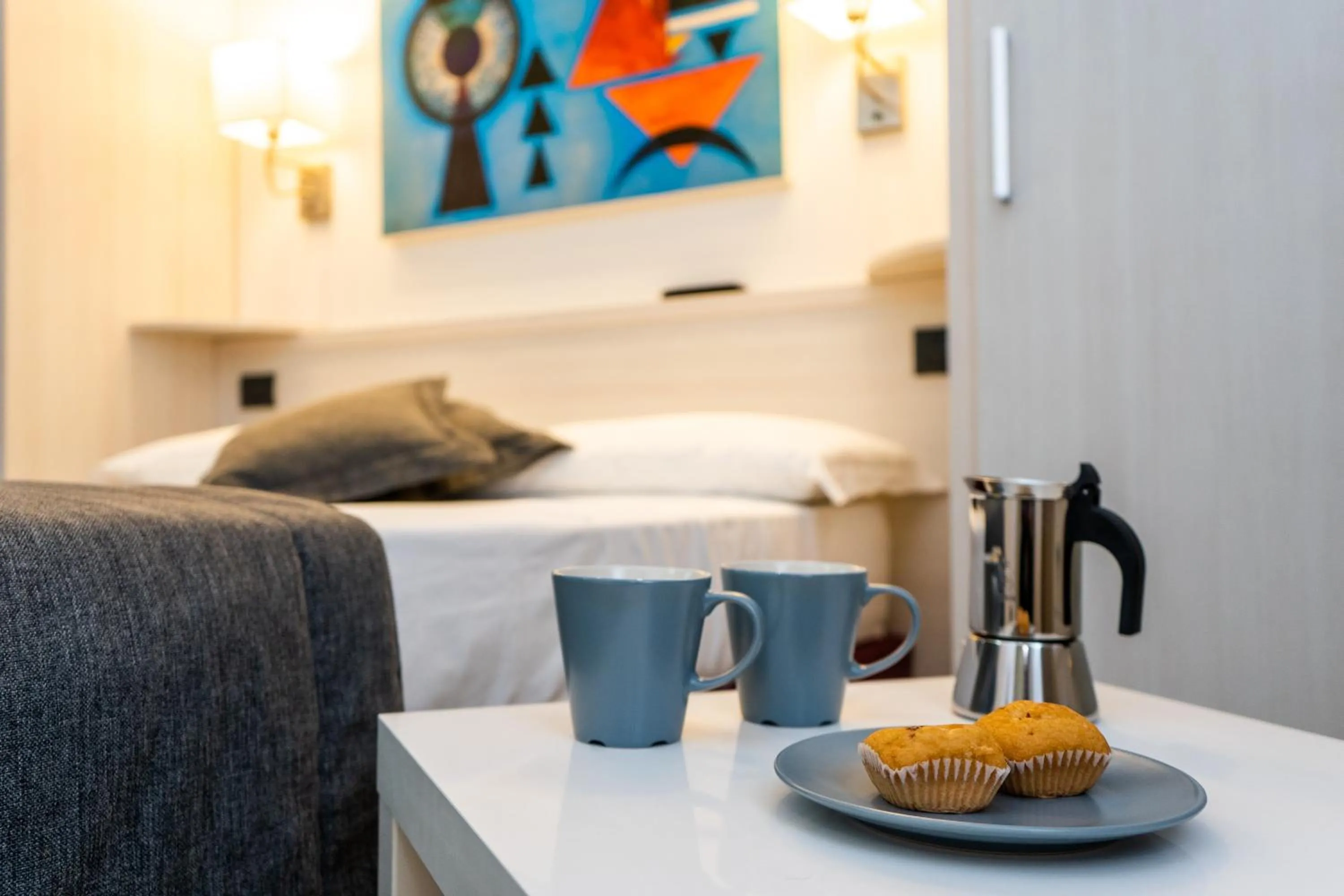 Bedroom, Bed in Astra Roma Apartments