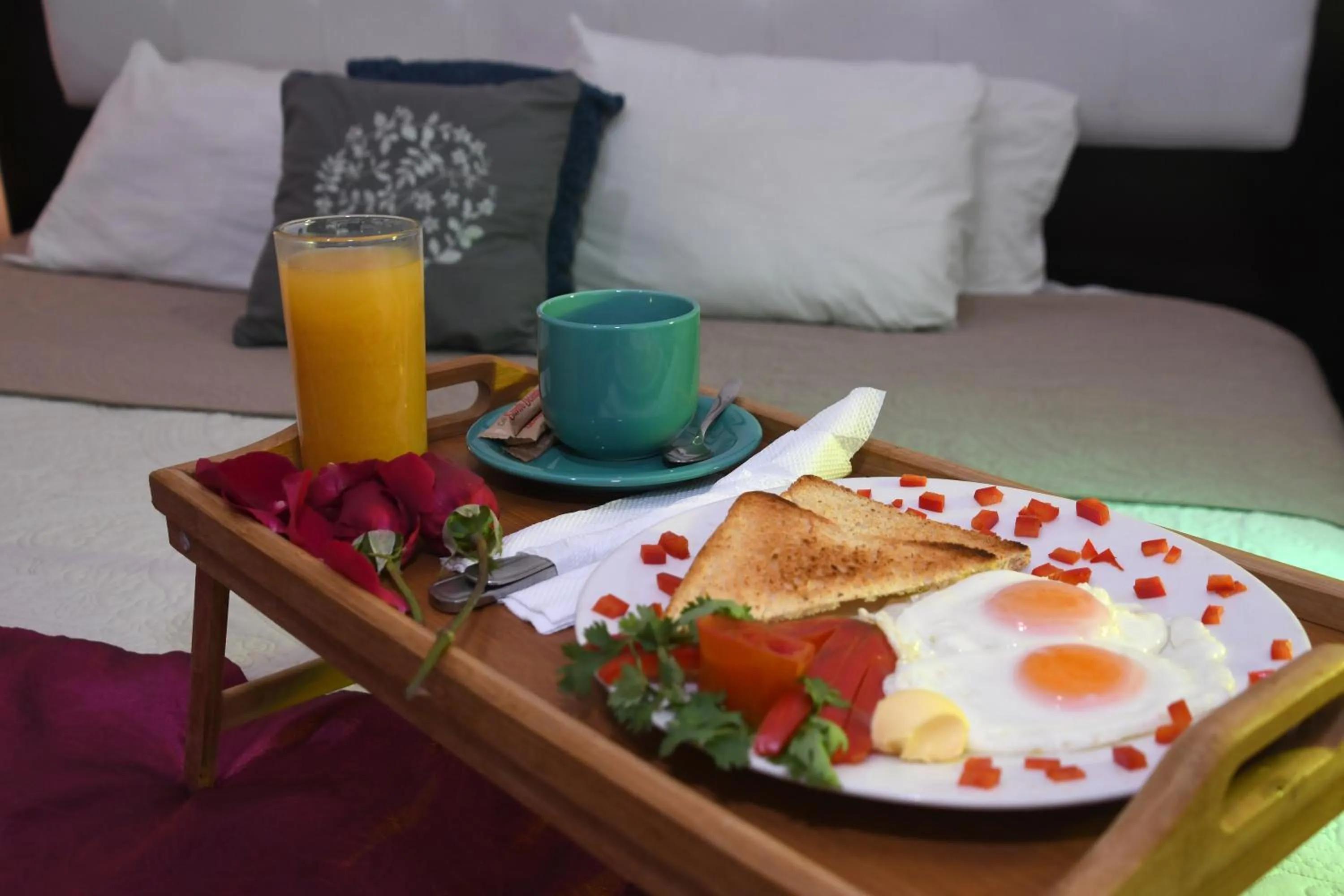 Breakfast in Hostal San Francisco de Asis