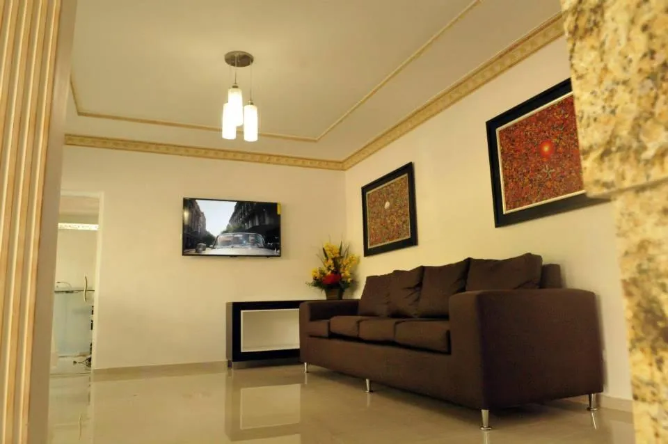 Seating area in Hostal San Francisco de Asis