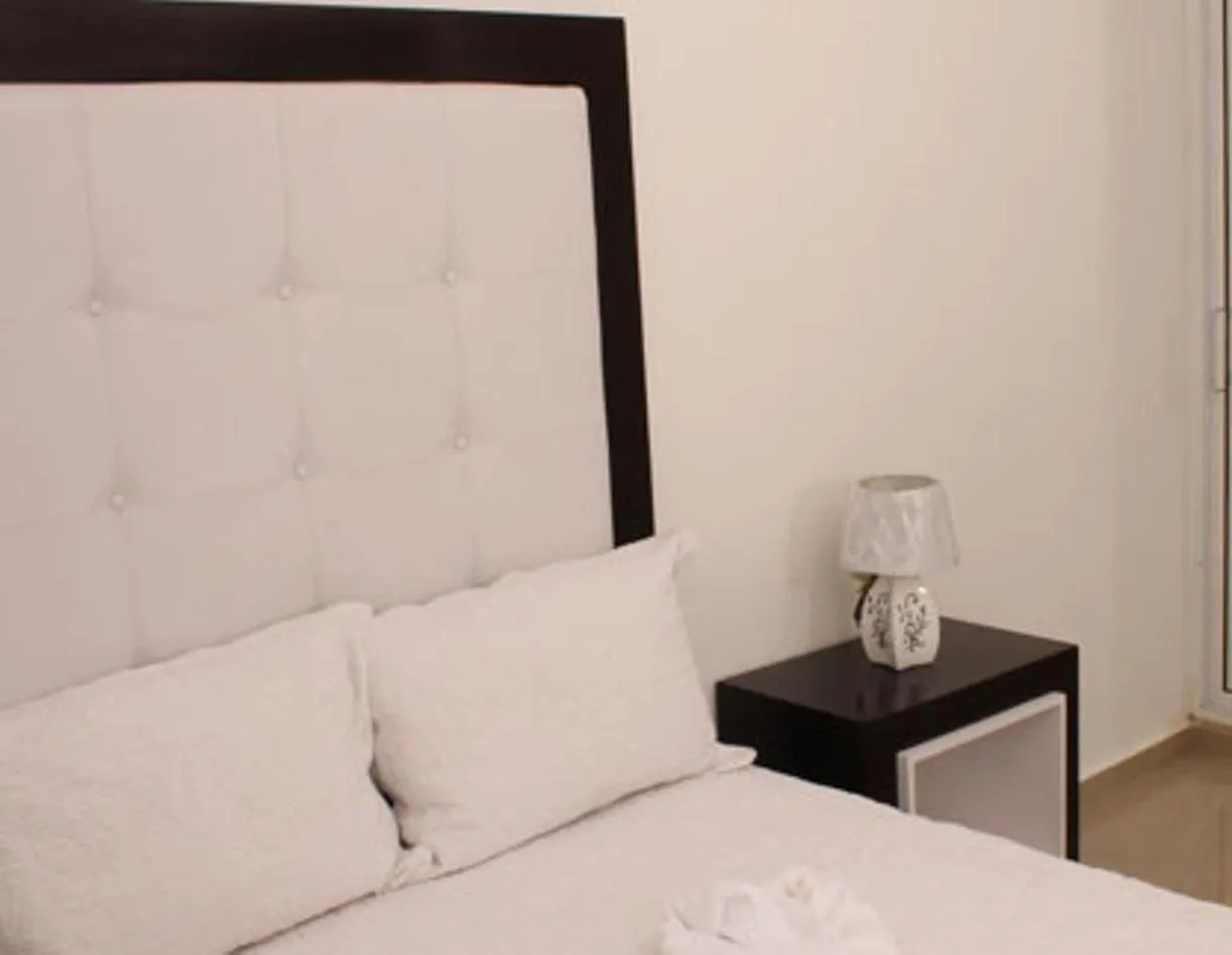 Decorative detail, Bed in Hostal San Francisco de Asis