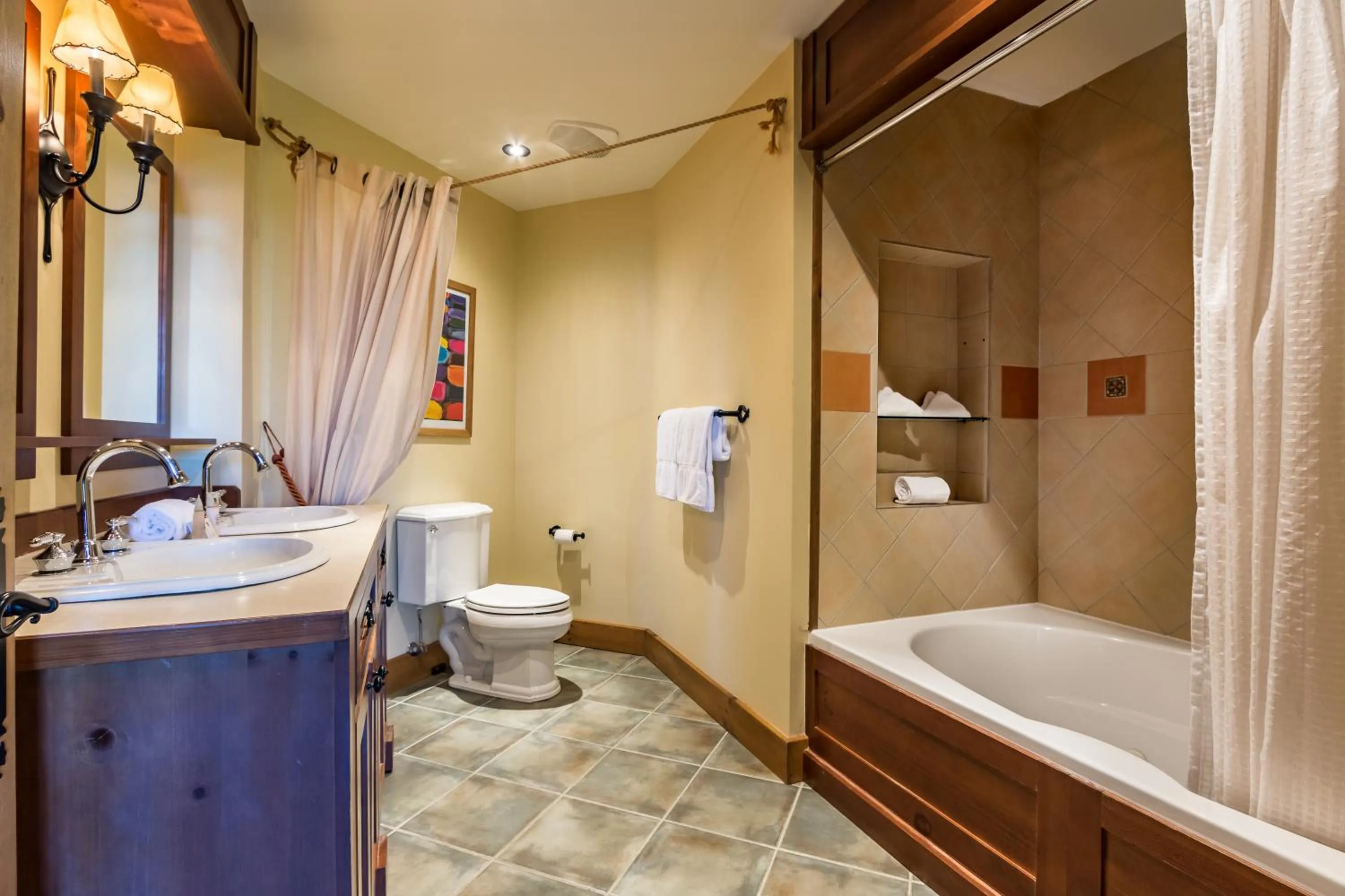 Bathroom in L'Équinoxe Rendez-Vous Mont-Tremblant