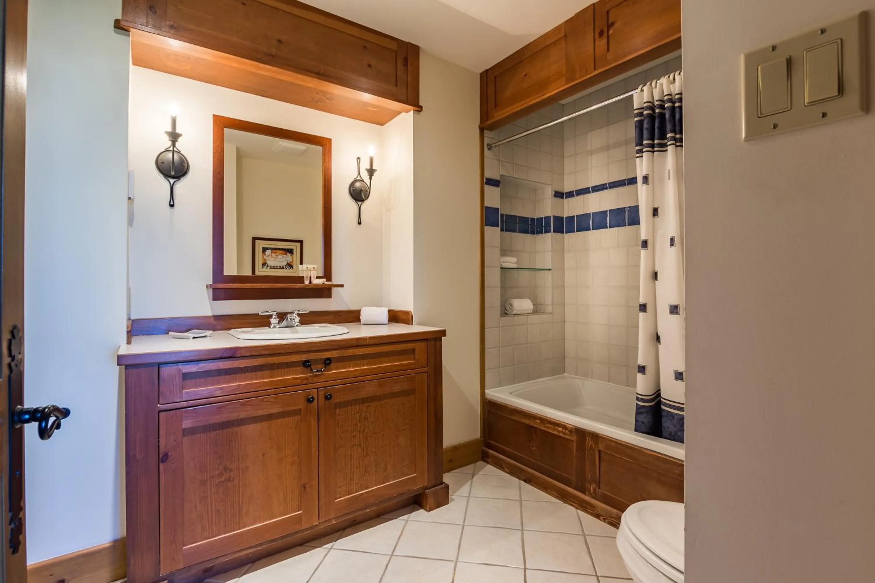 Bathroom in L'Équinoxe Rendez-Vous Mont-Tremblant