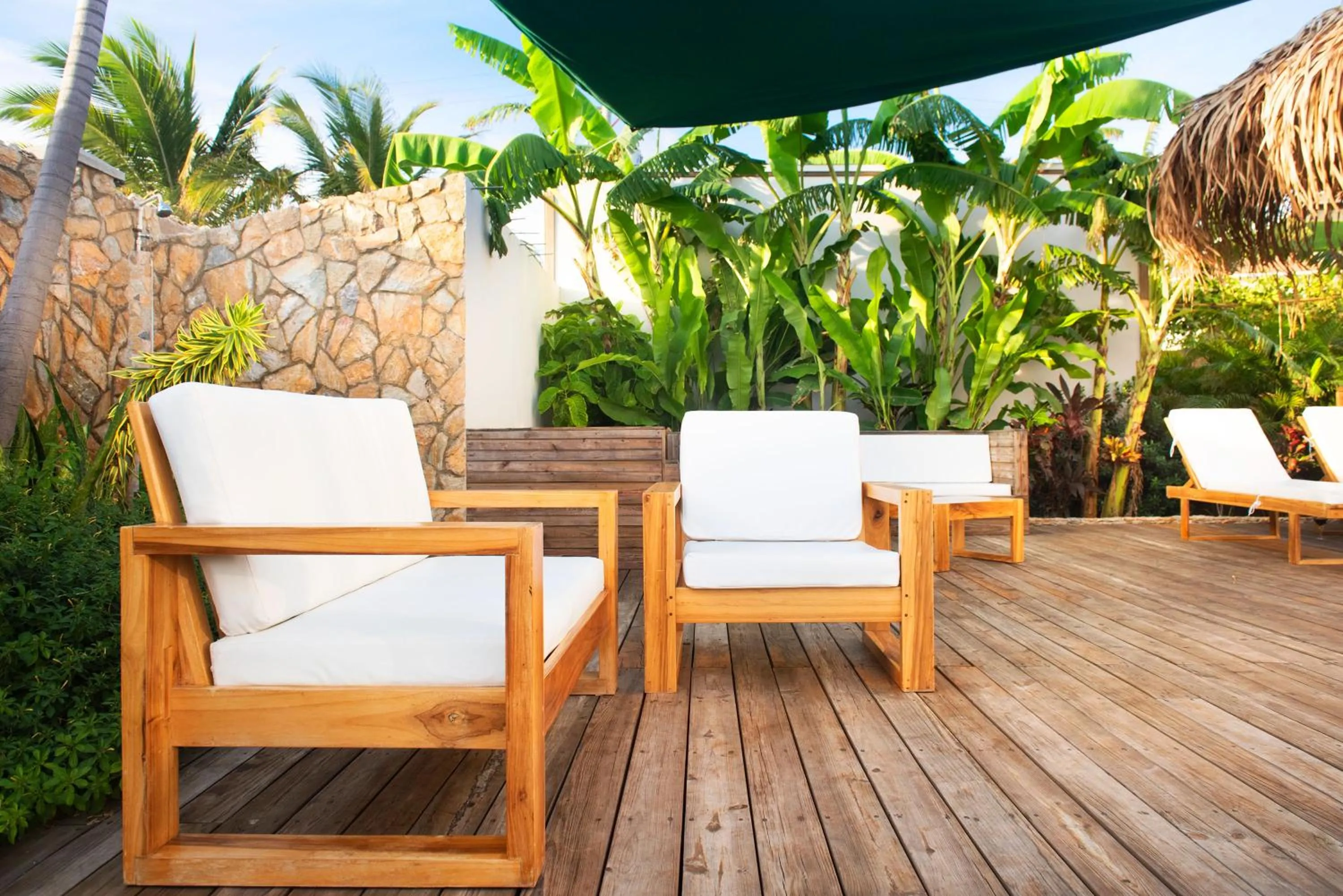 Patio in Naboo Resort & Dive Center - Adults Only