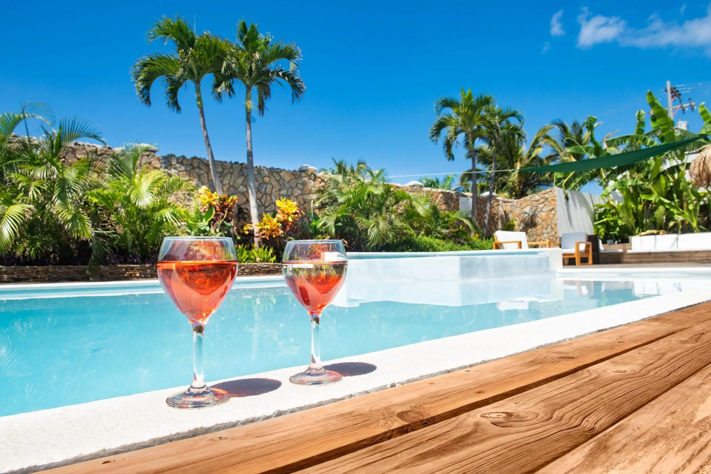 Swimming pool in Naboo Resort & Dive Center - Adults Only