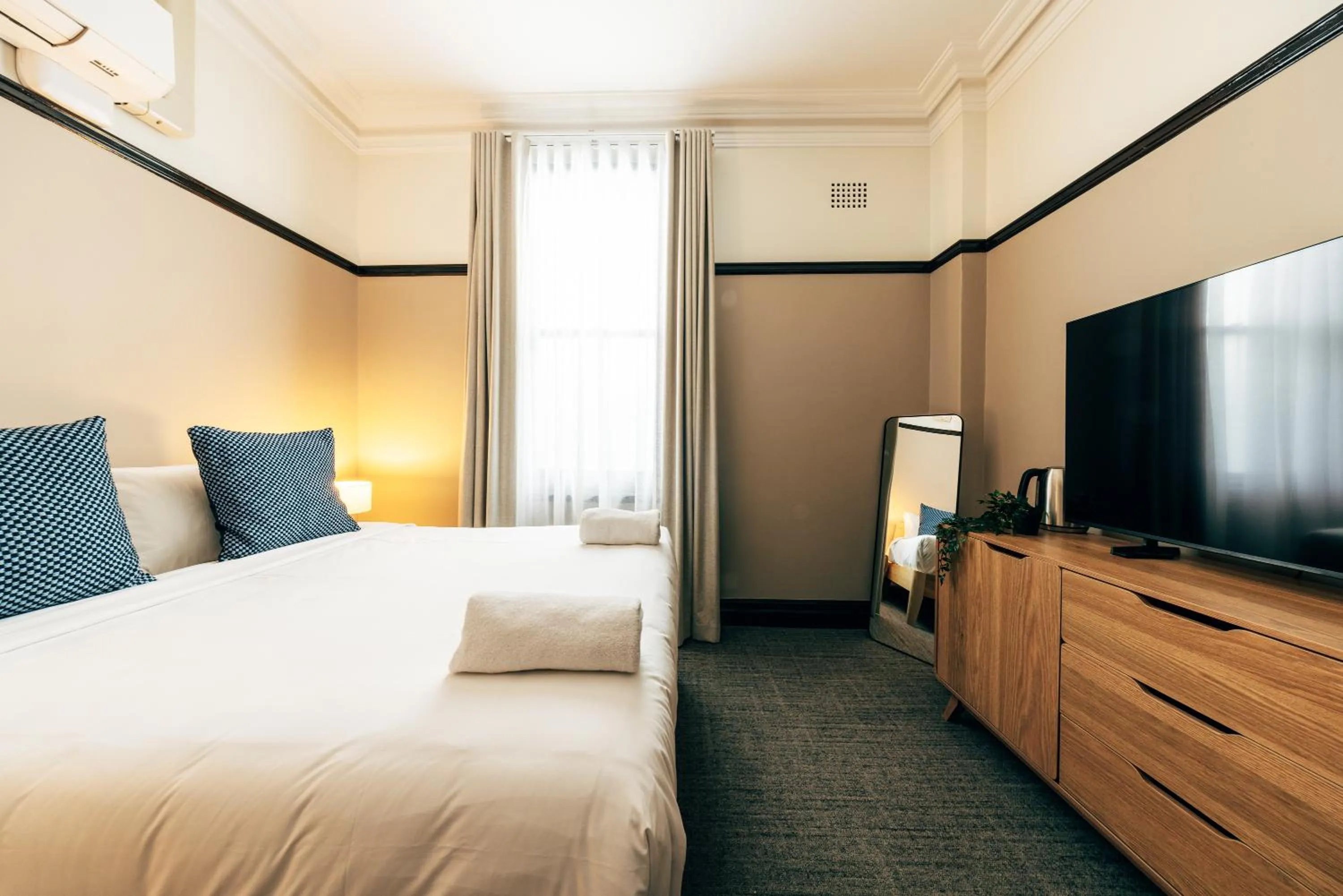 Bed in Strathfield Hotel