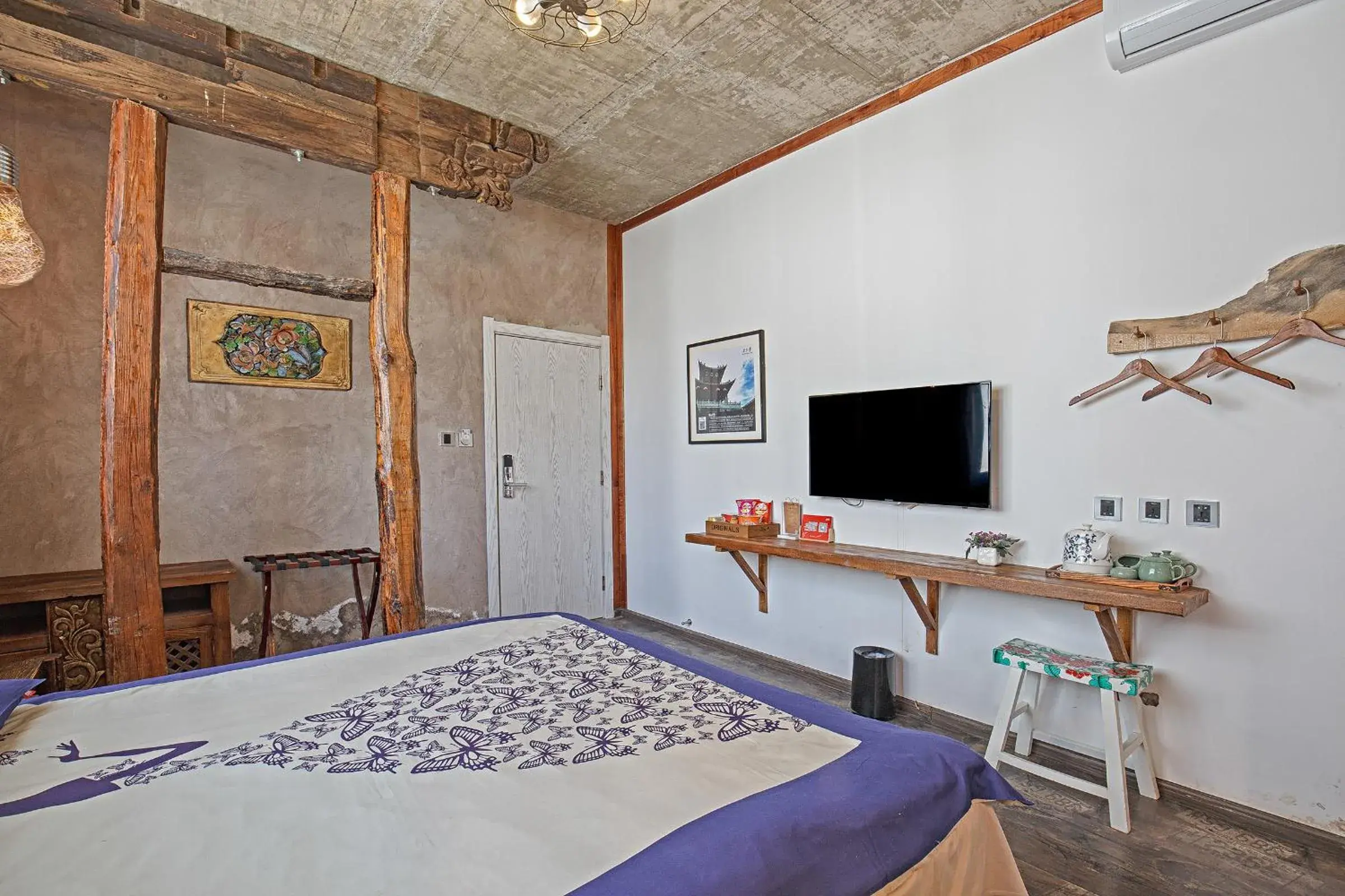 Bedroom, Bed in Old Story Inn Dali Ancient Town Bedroom, Bed in Old Story Inn Dali Ancient Town