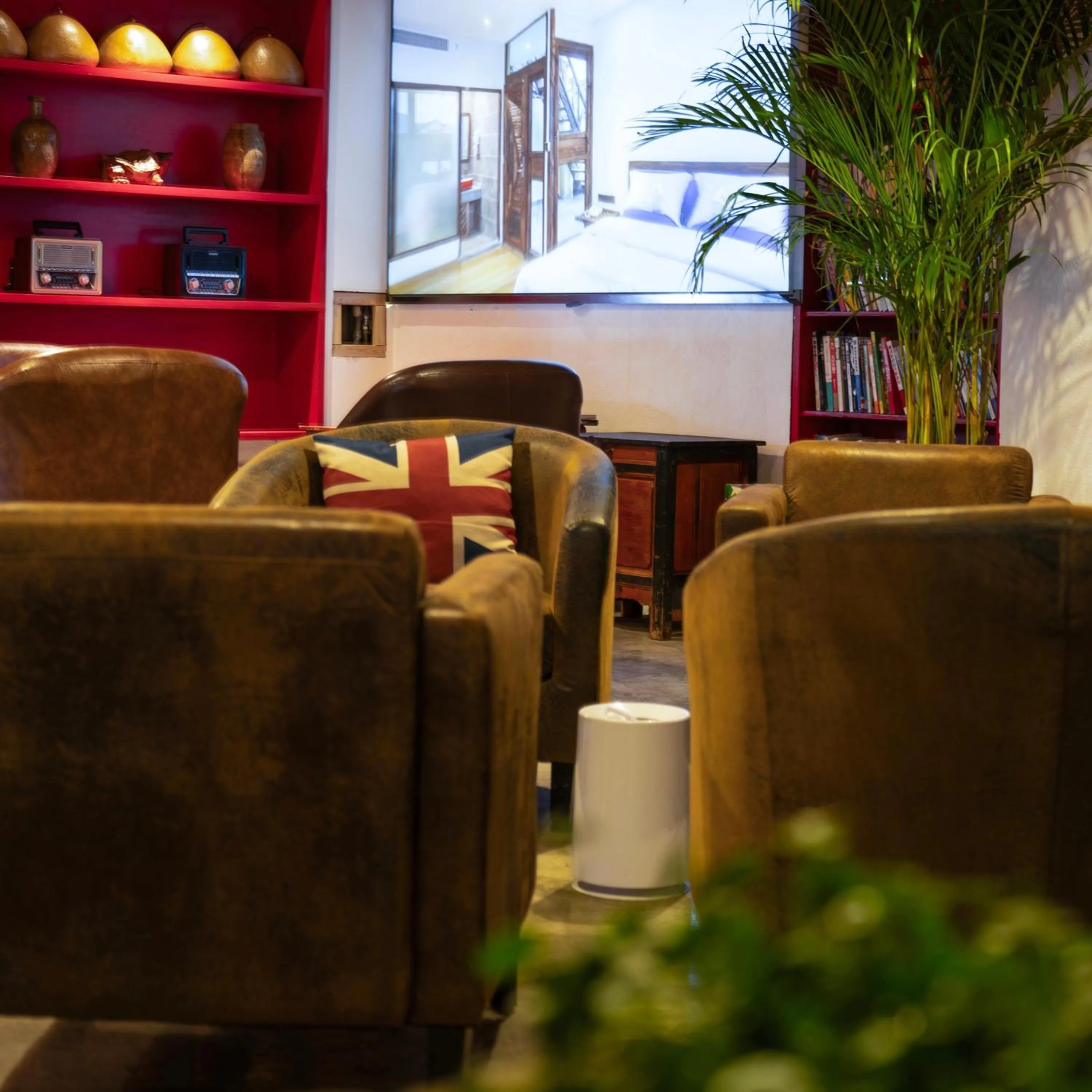 Lounge or bar in Old Story Inn Dali Ancient Town