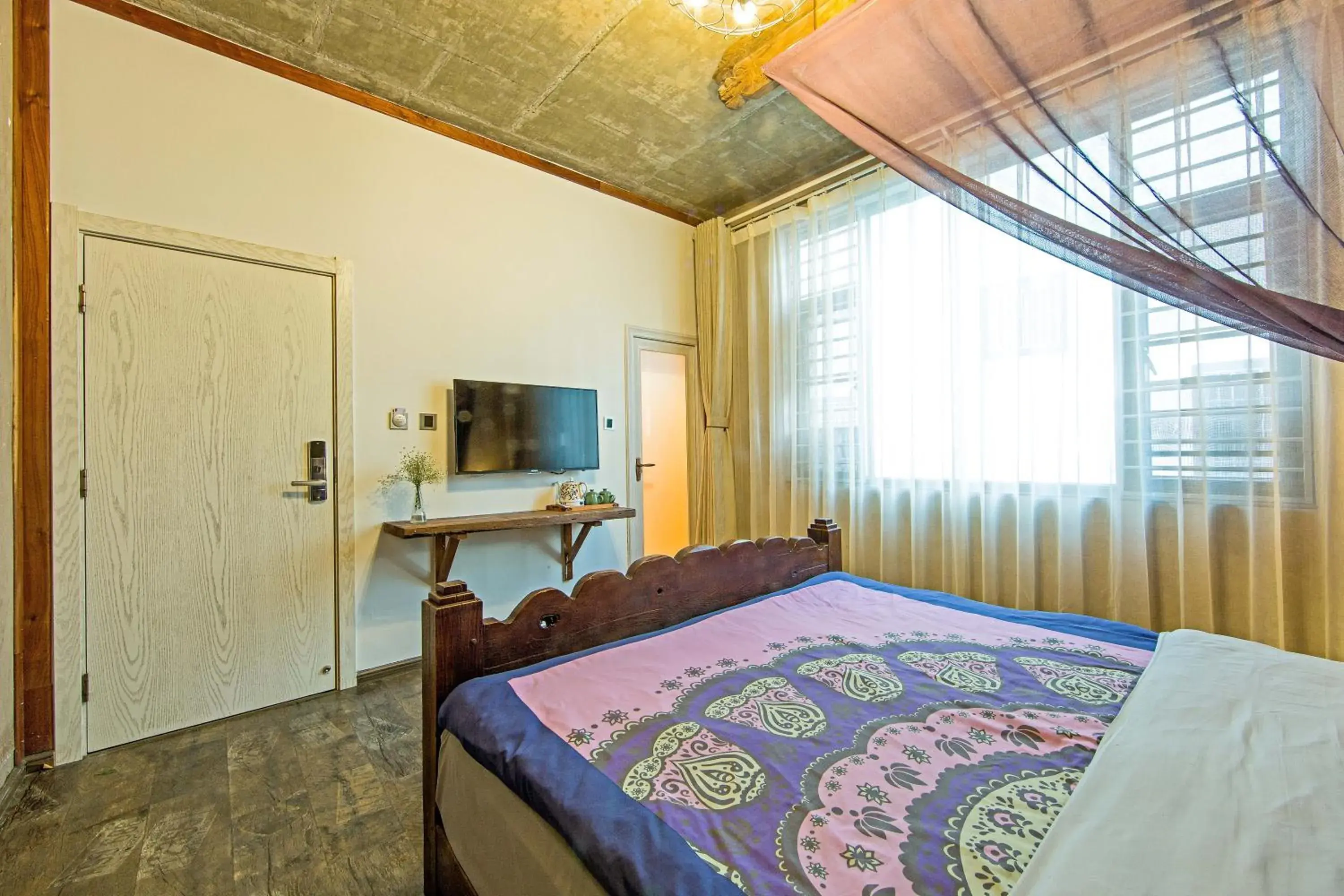 Bedroom, Bed in Old Story Inn Dali Ancient Town Bedroom, Bed in Old Story Inn Dali Ancient Town