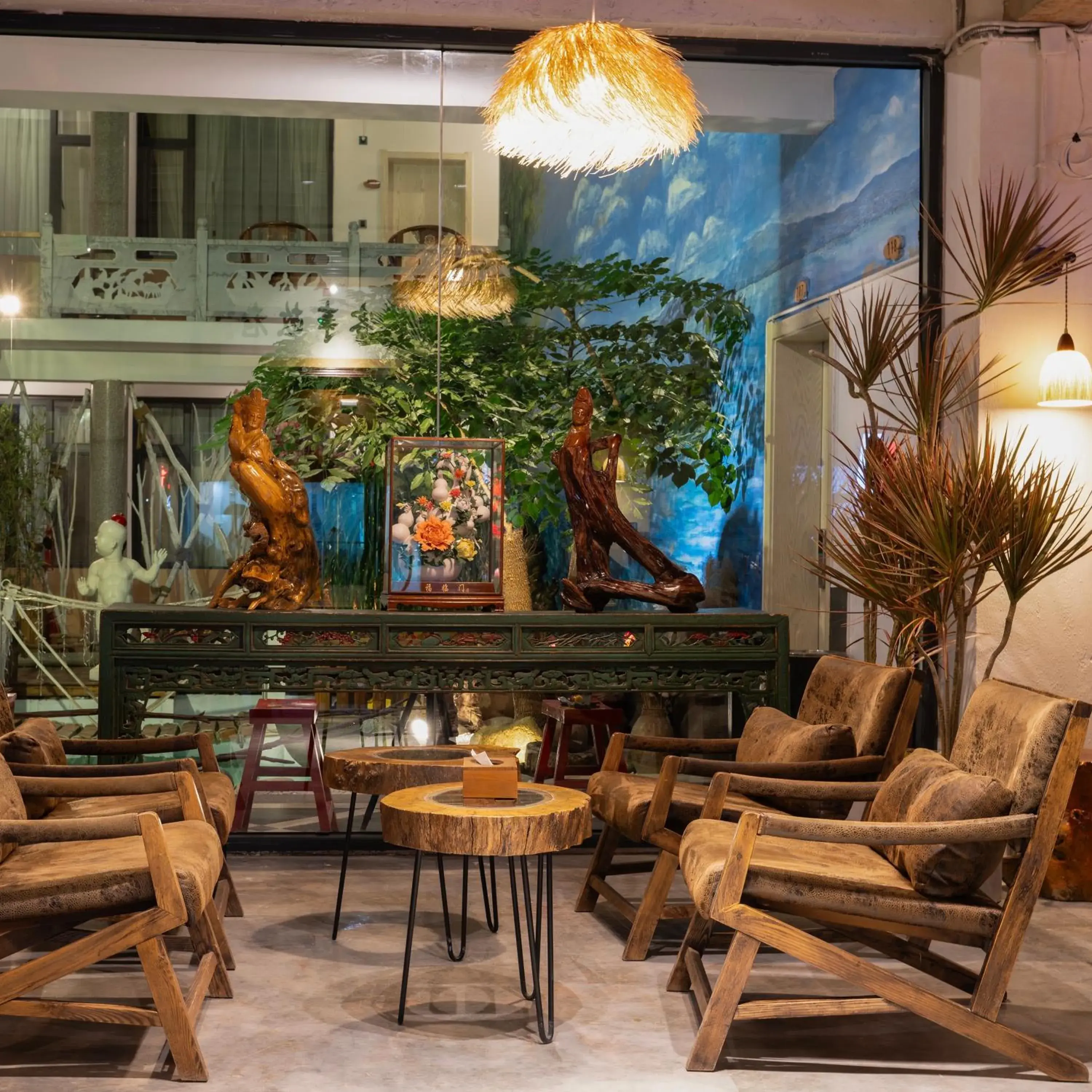 Lounge or bar in Old Story Inn Dali Ancient Town Lounge or bar in Old Story Inn Dali Ancient Town