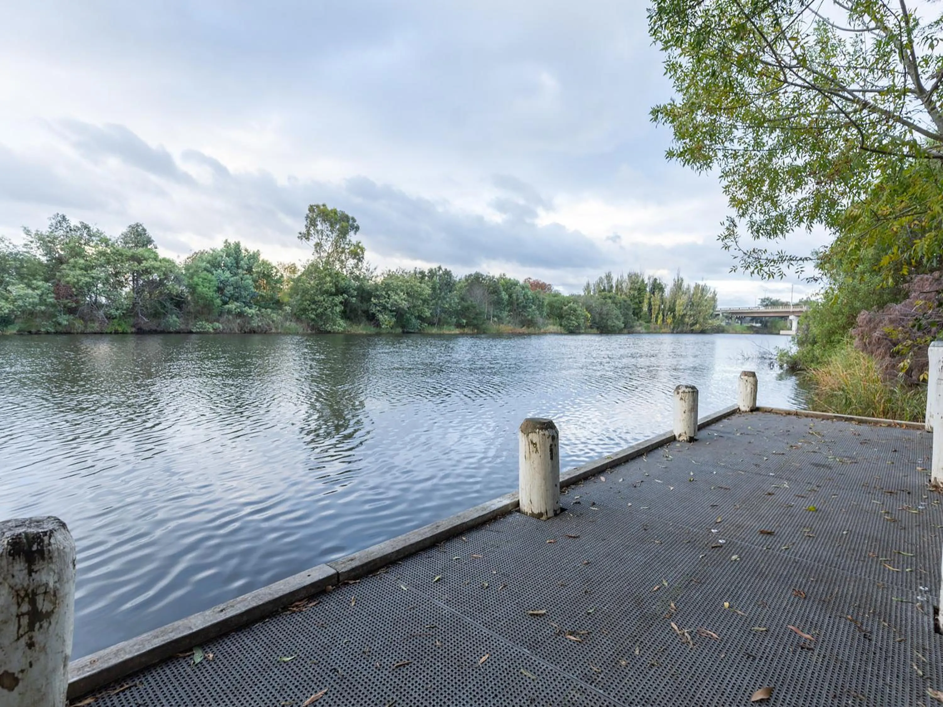 River view in NRMA Bairnsdale Riverside Holiday Park