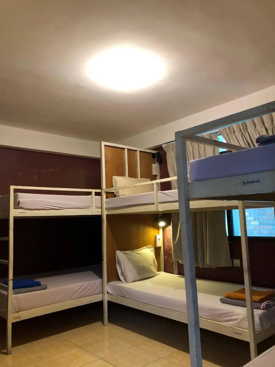 Bed in Naga Angkor Hostel