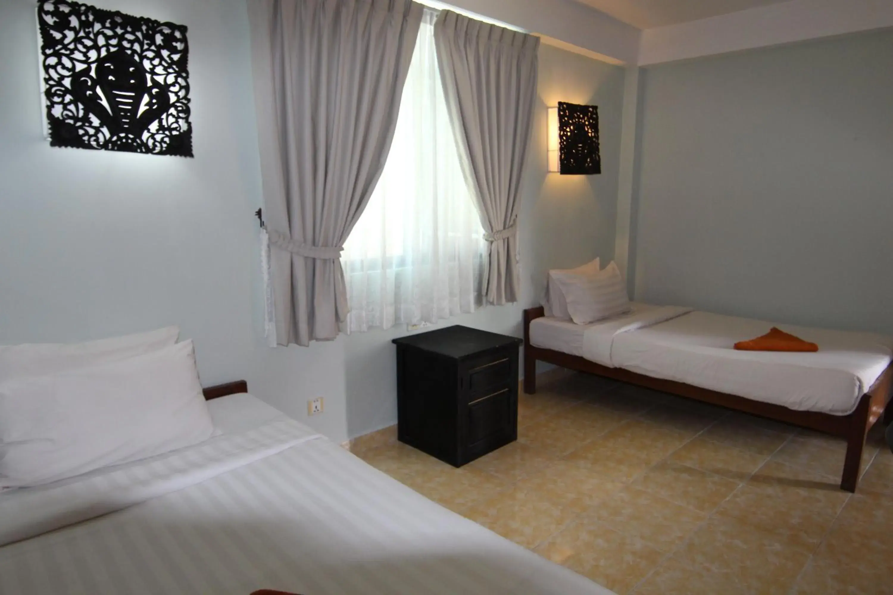 Shower, Bed in Naga Angkor Hostel Shower, Bed in Naga Angkor Hostel