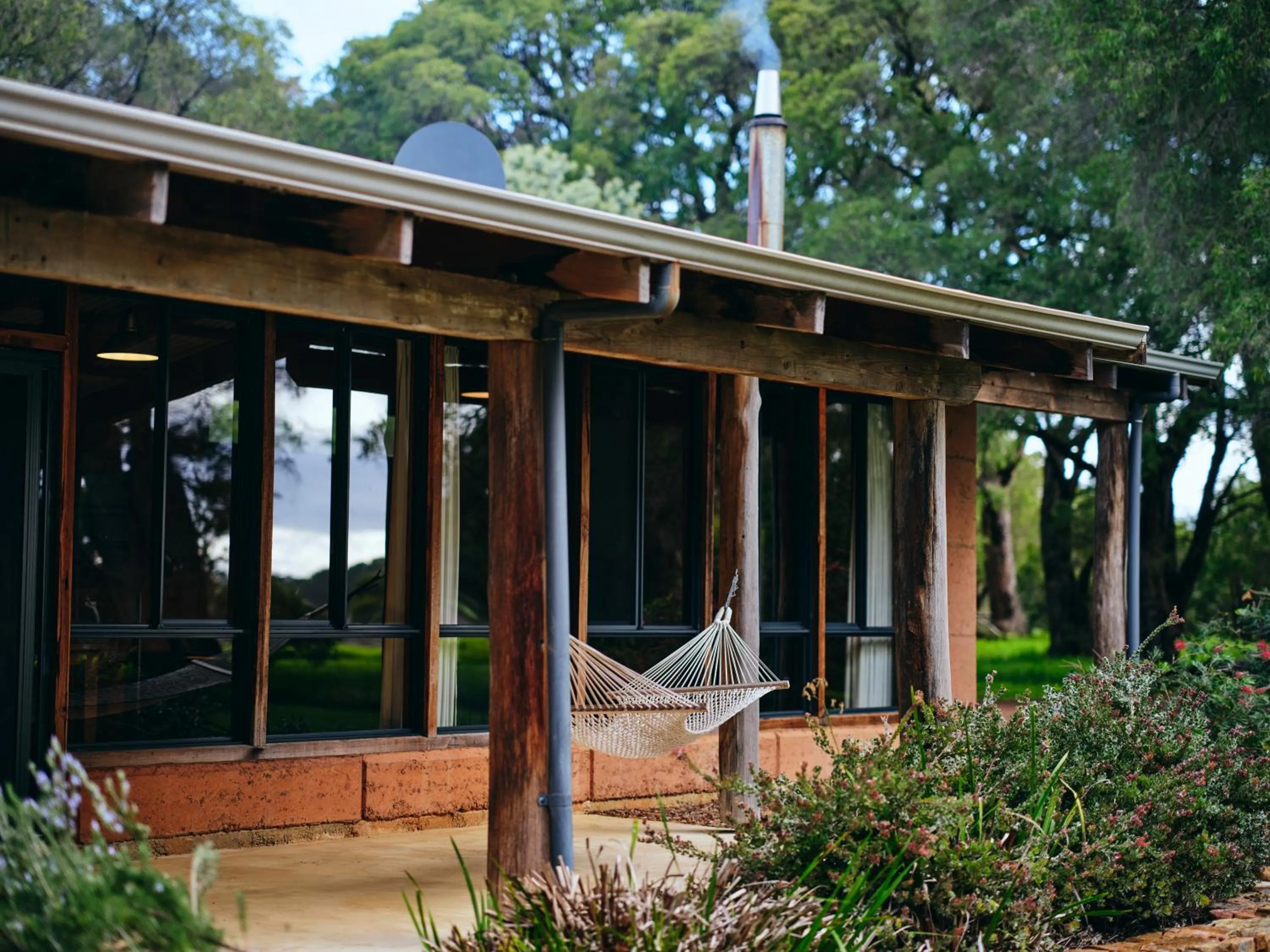 Patio in Burnside Organic Farm
