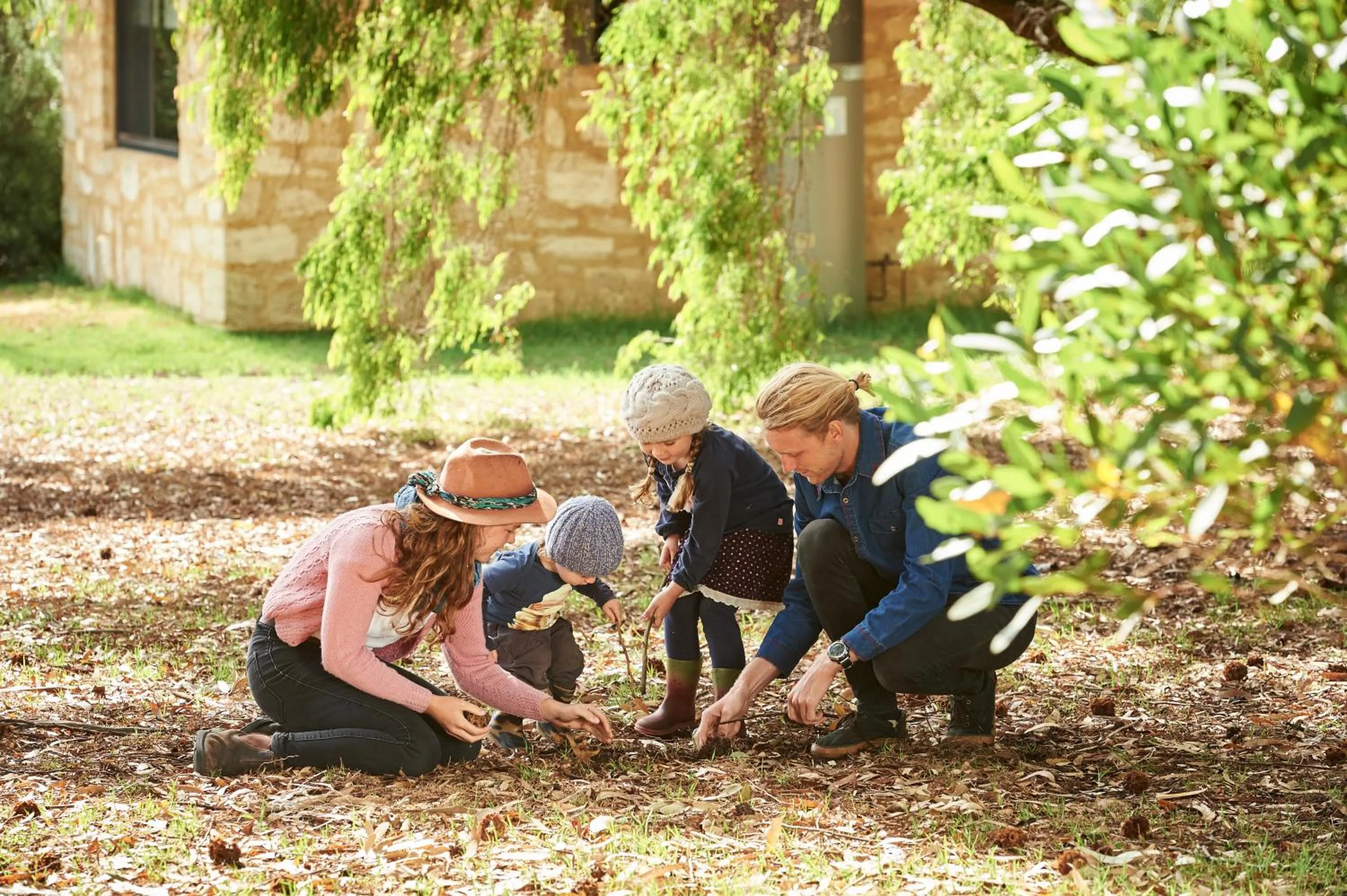 Activities in Burnside Organic Farm