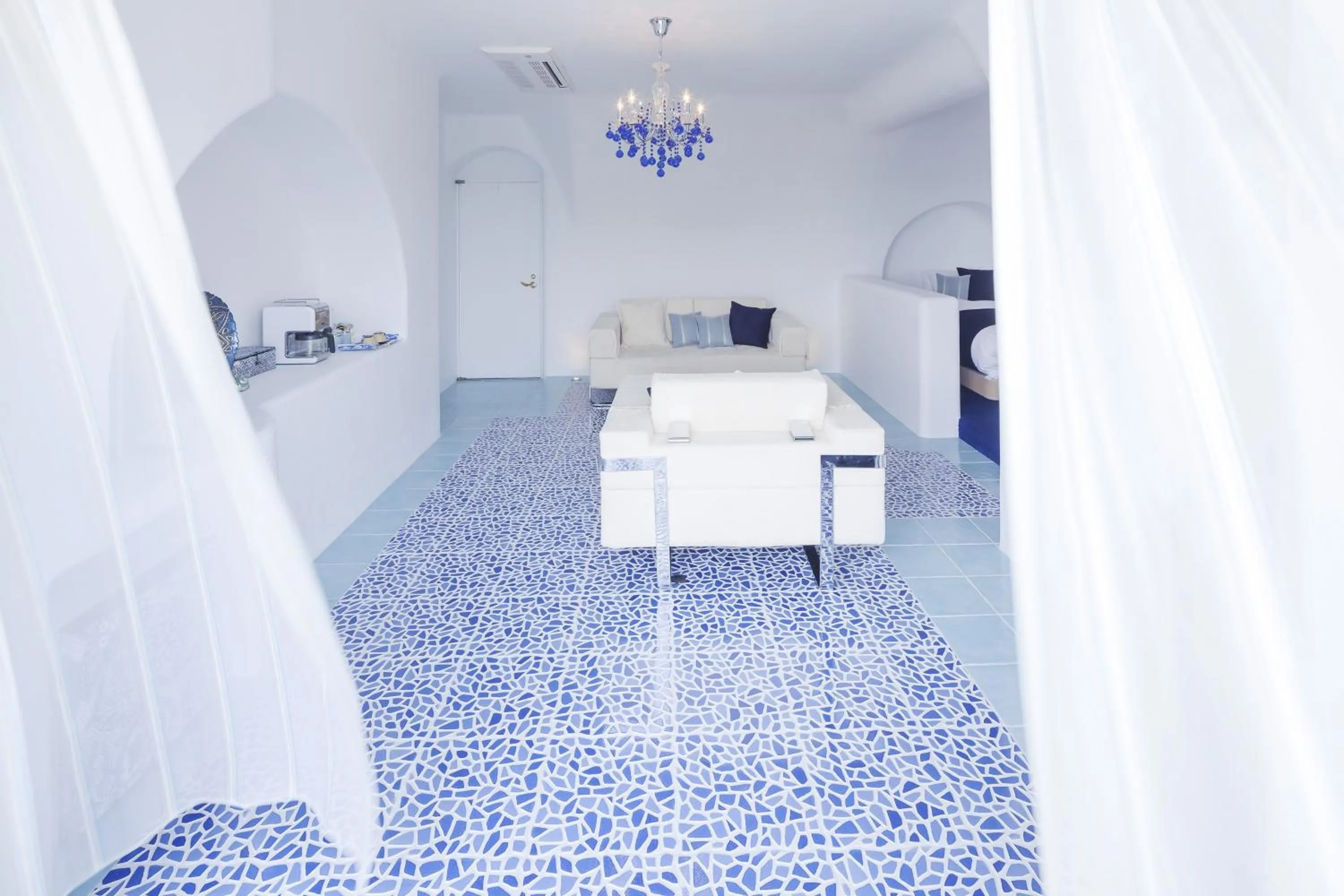 Seating area in Hotel Sea Shell