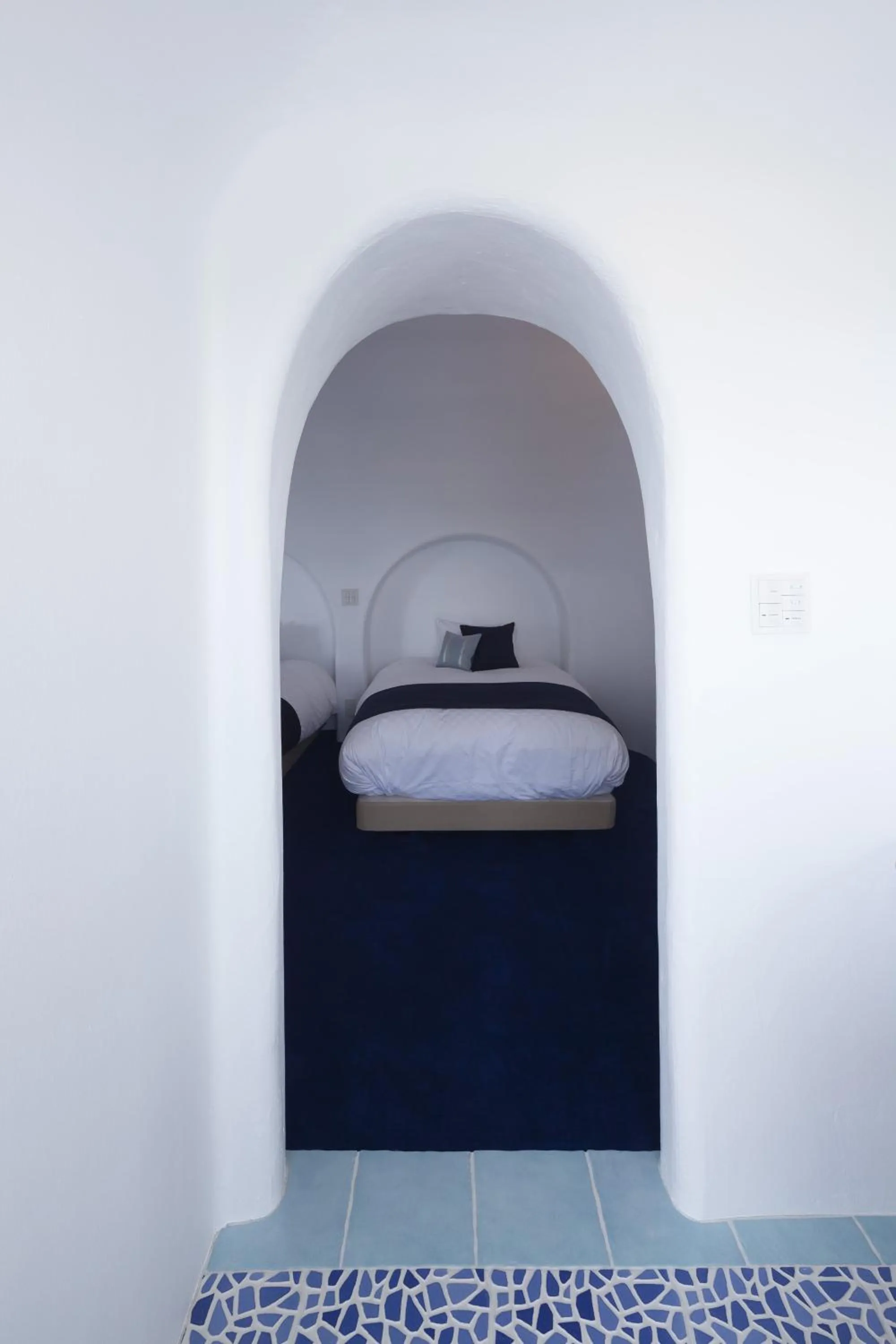 Bed in Hotel Sea Shell