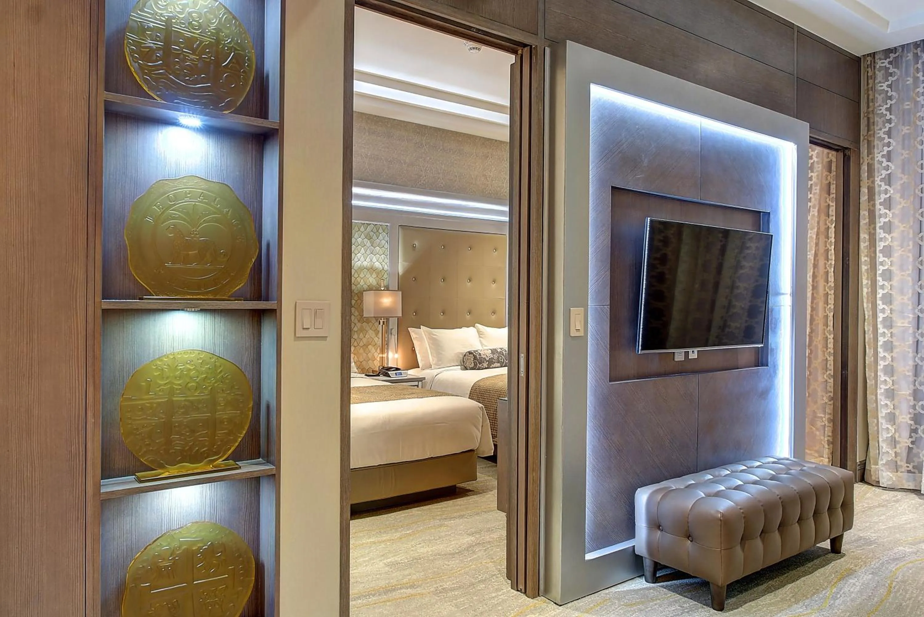 Photo of the whole room, Bed in LeoPalace Resort Guam