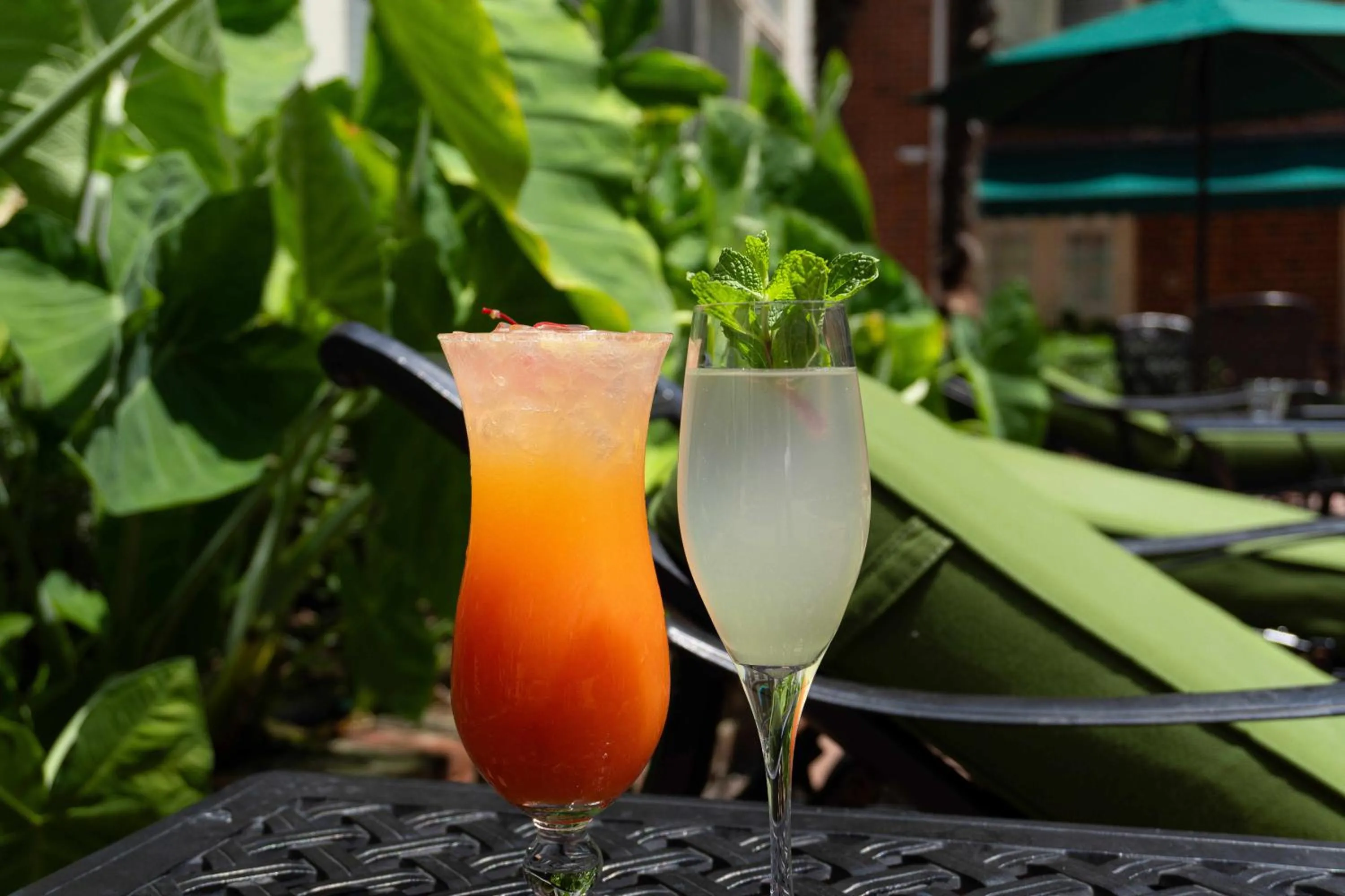 Drinks in Bourbon Orleans Hotel