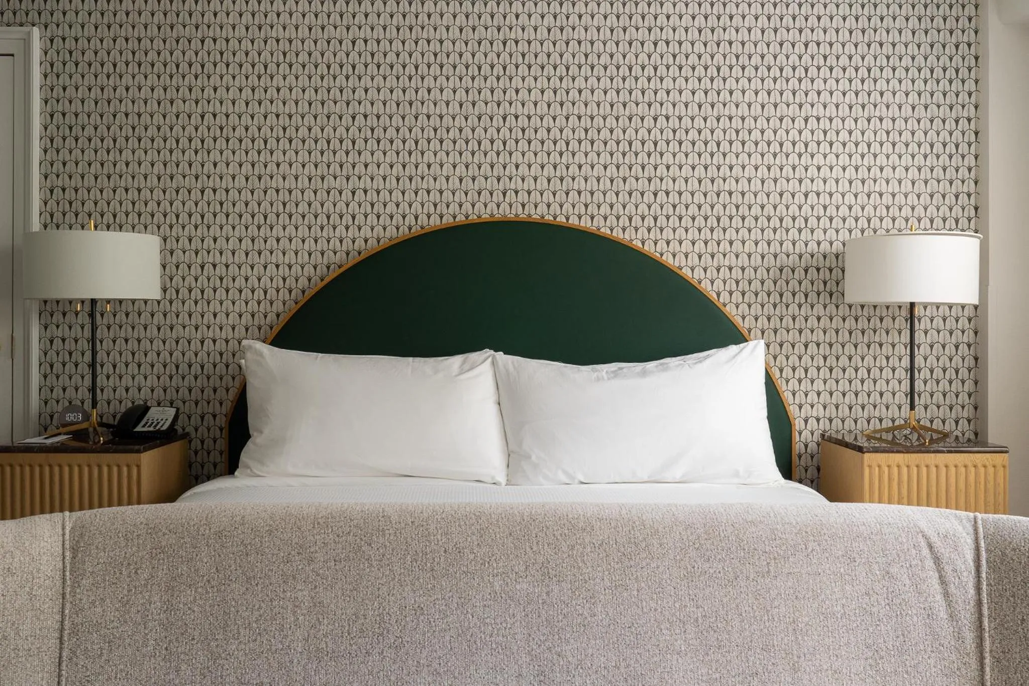 Bed in Bourbon Orleans Hotel