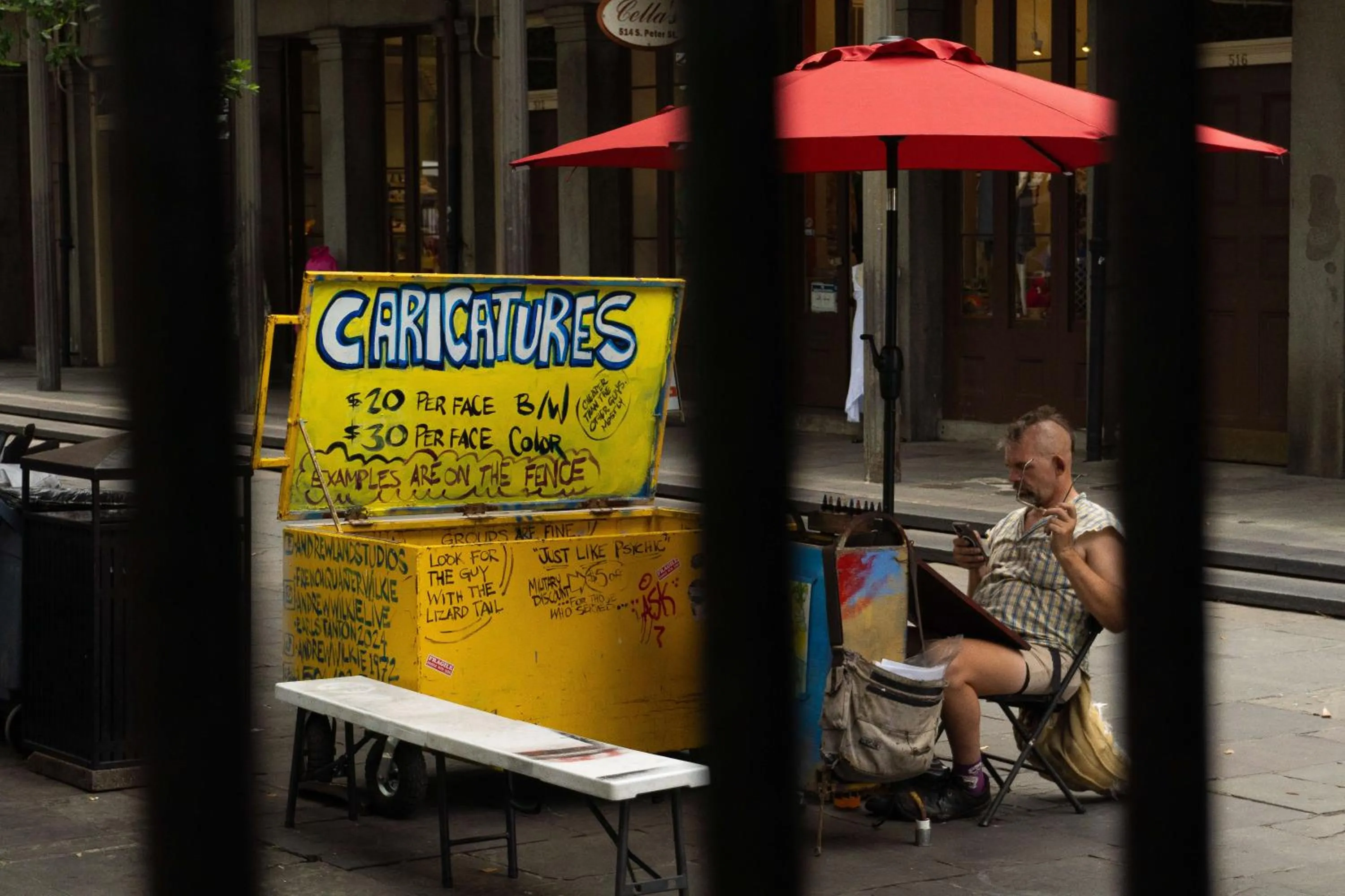 Nearby landmark in Bourbon Orleans Hotel