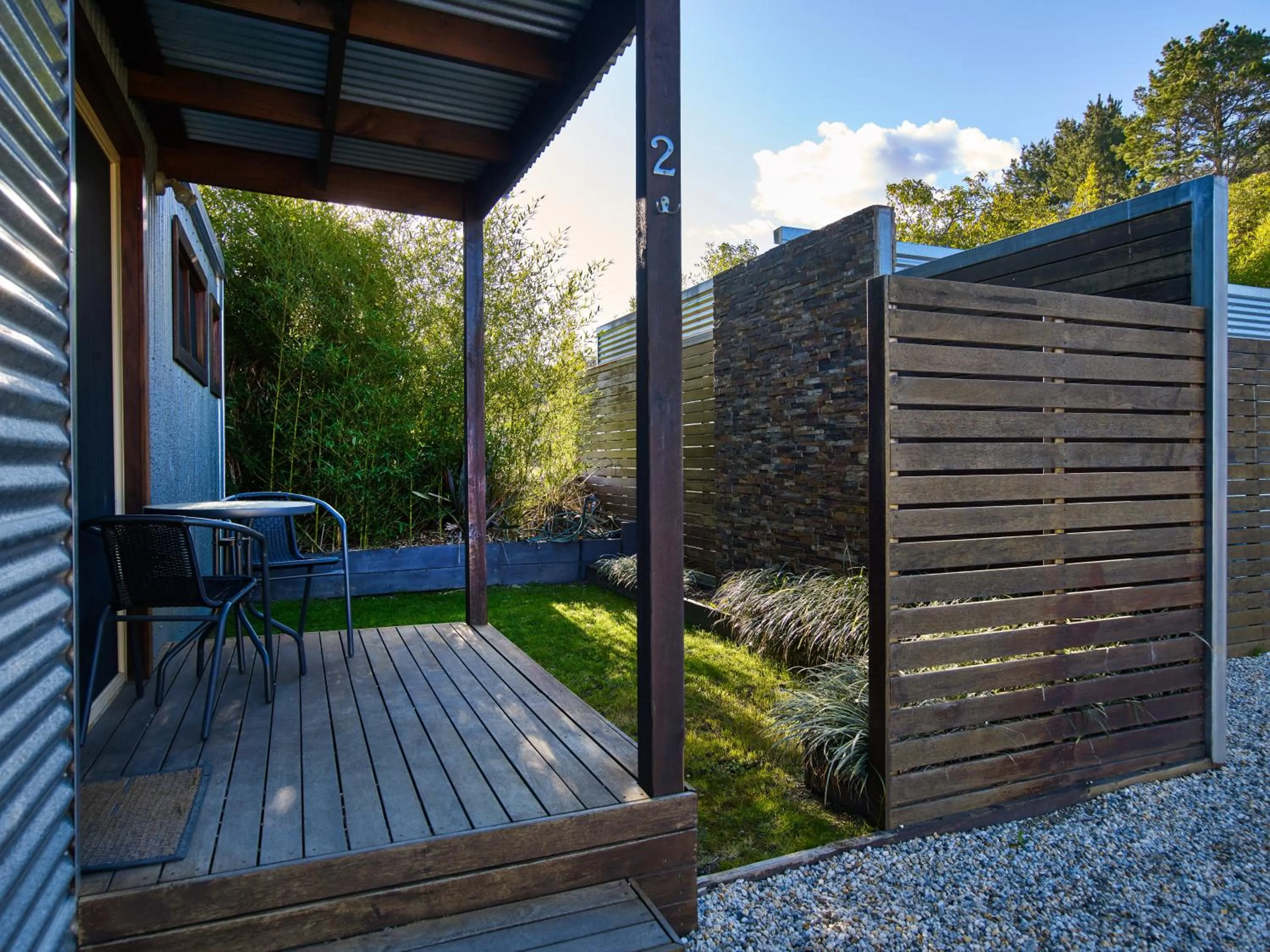 Garden view in Myrtleford Motel on Alpine
