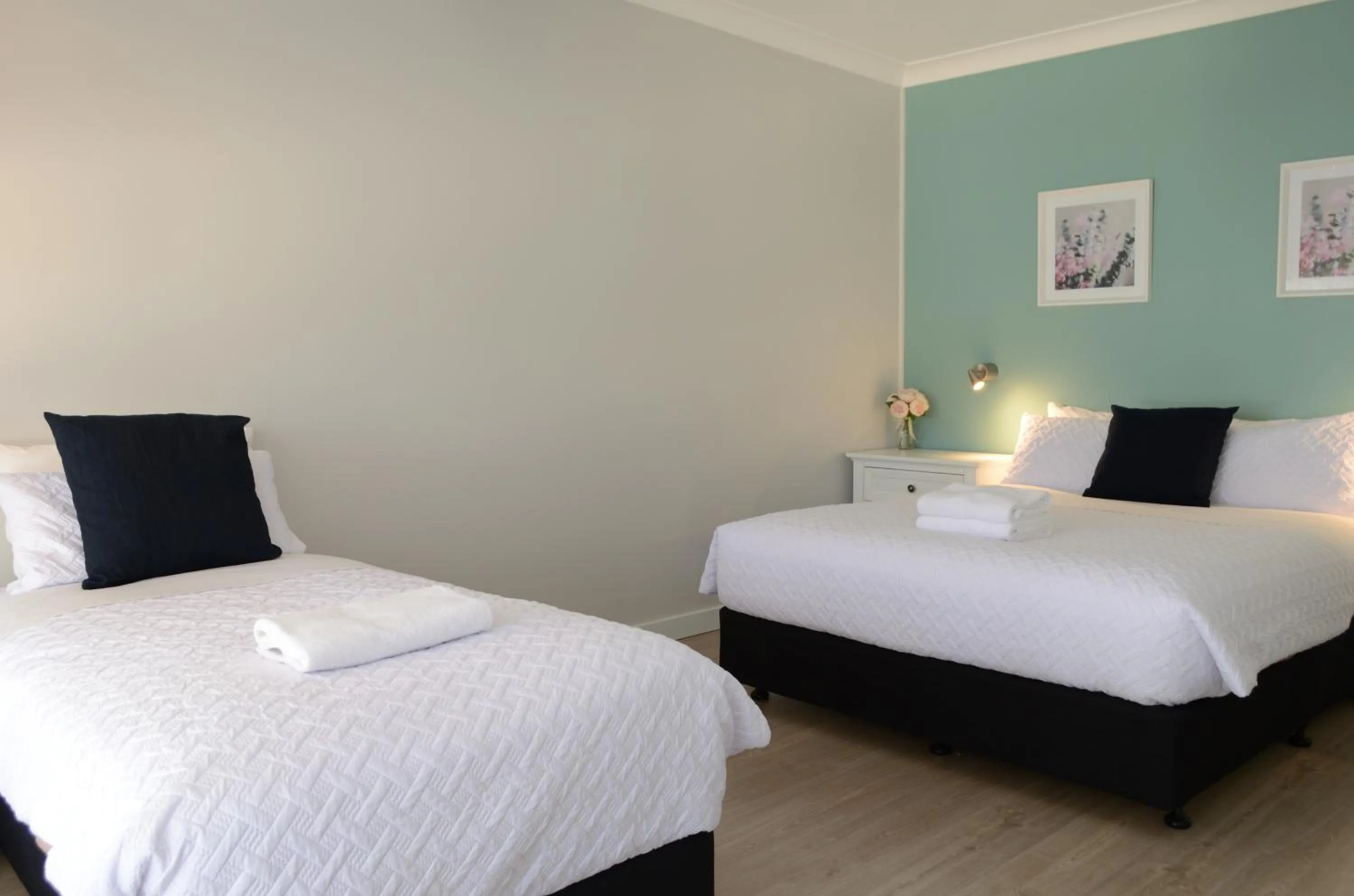 Bed in Myrtleford Motel on Alpine