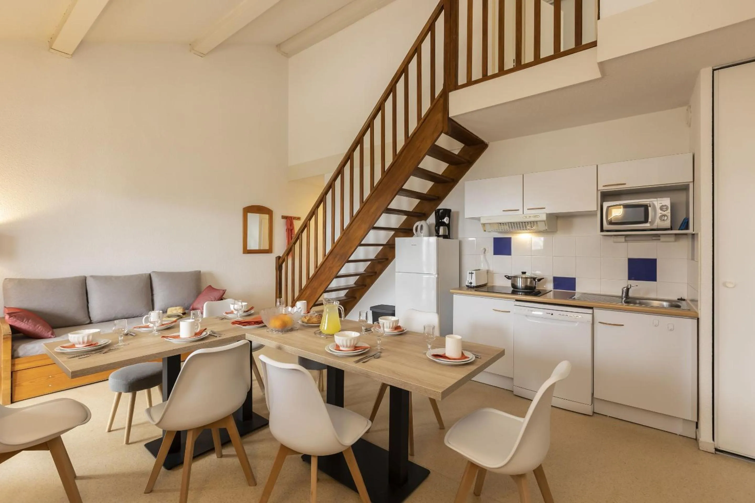 Kitchen or kitchenette in Résidence Odalys Mille Soleils