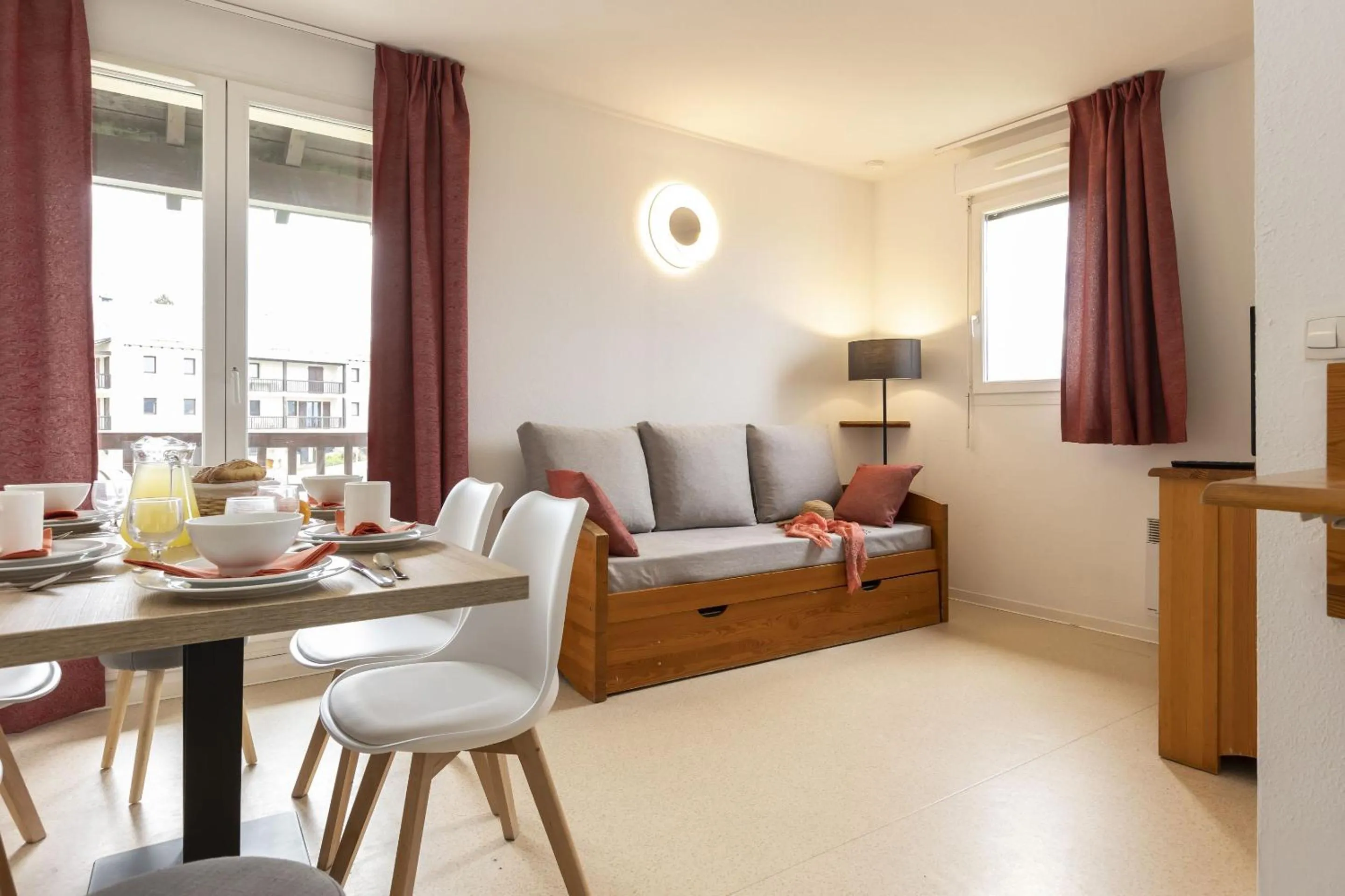 Seating area in Résidence Odalys Mille Soleils