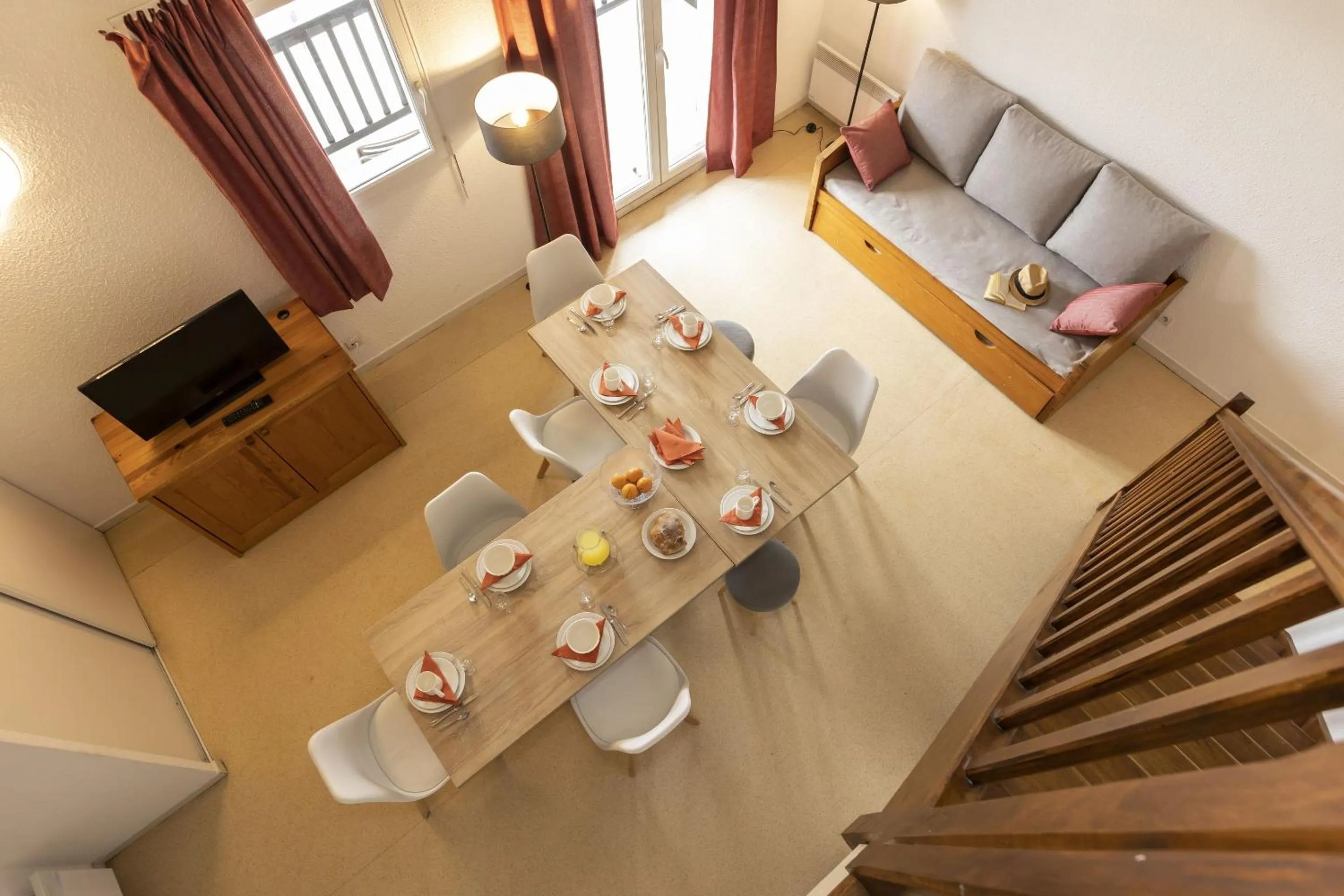 Dining area in Résidence Odalys Mille Soleils