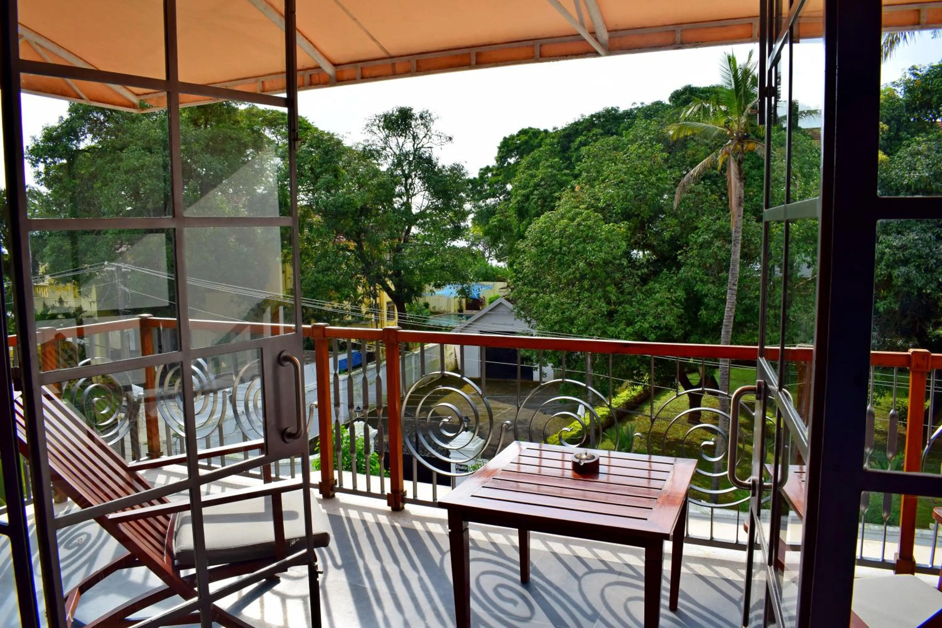 Balcony/Terrace in Eighth Bastion Fort Kochi - A CGH Earth Experience