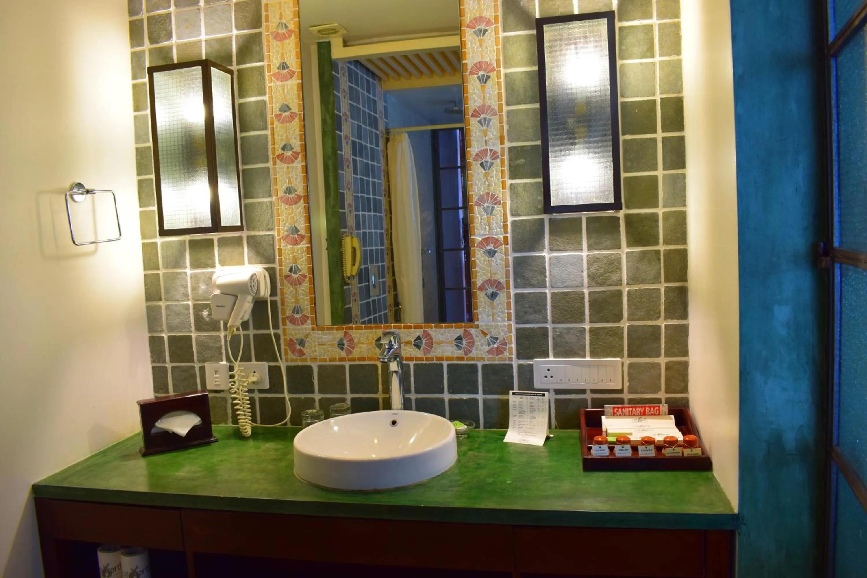 Bathroom in Eighth Bastion Fort Kochi - A CGH Earth Experience