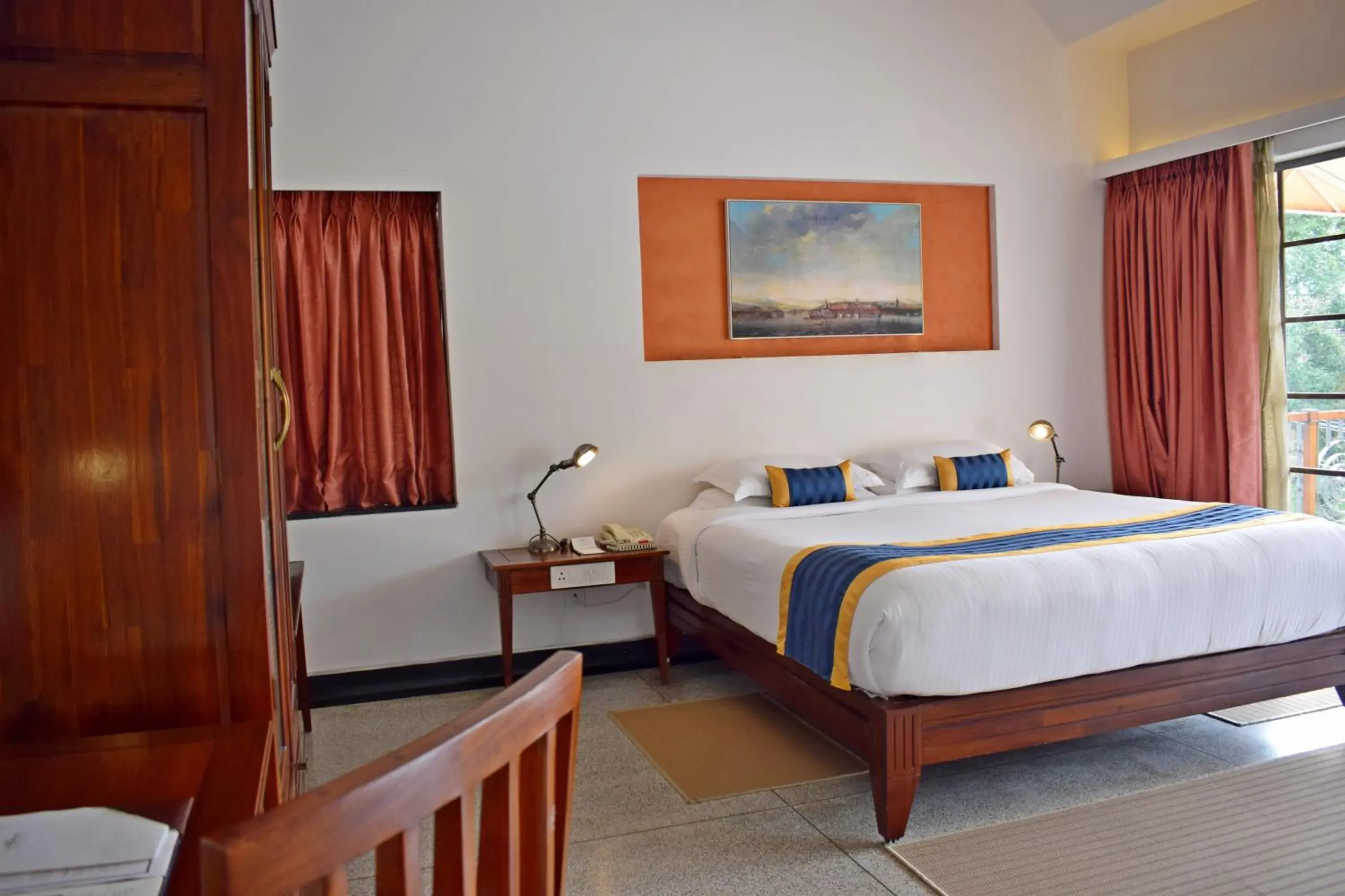 Bed in Eighth Bastion Fort Kochi - A CGH Earth Experience Bed in Eighth Bastion Fort Kochi - A CGH Earth Experience