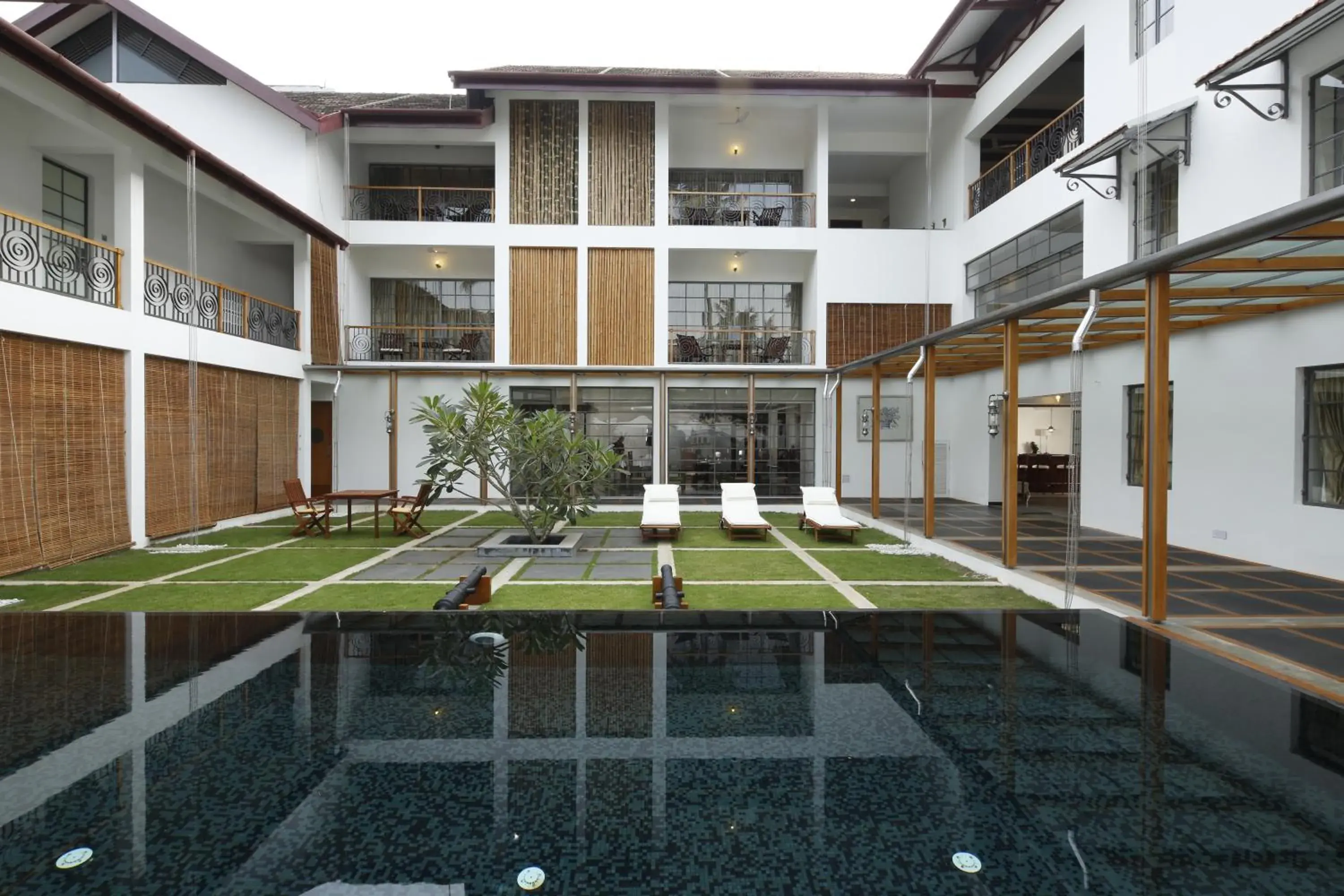 Swimming pool in Eighth Bastion Fort Kochi - A CGH Earth Experience Swimming pool in Eighth Bastion Fort Kochi - A CGH Earth Experience