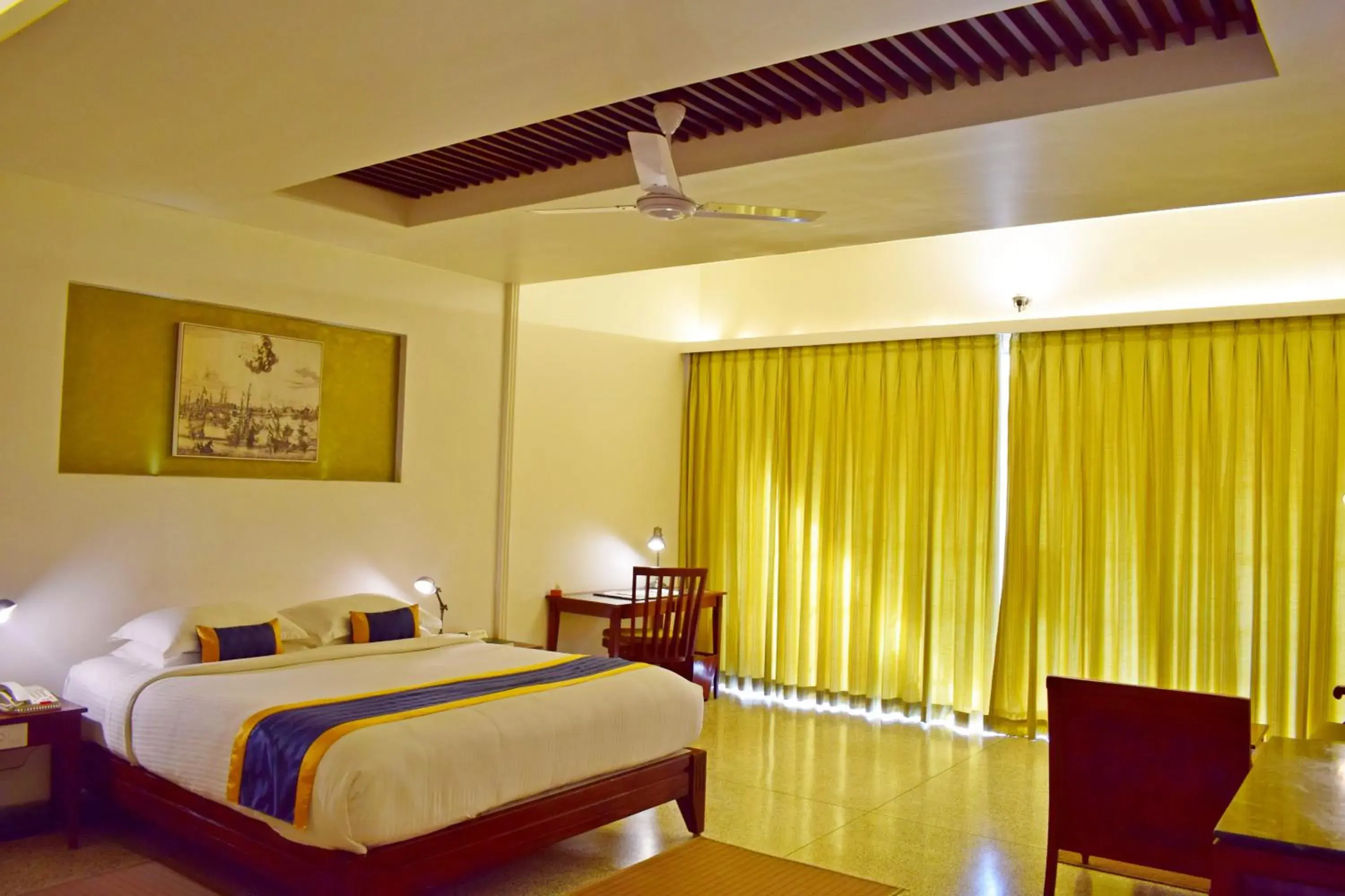 Bed in Eighth Bastion Fort Kochi - A CGH Earth Experience Bed in Eighth Bastion Fort Kochi - A CGH Earth Experience