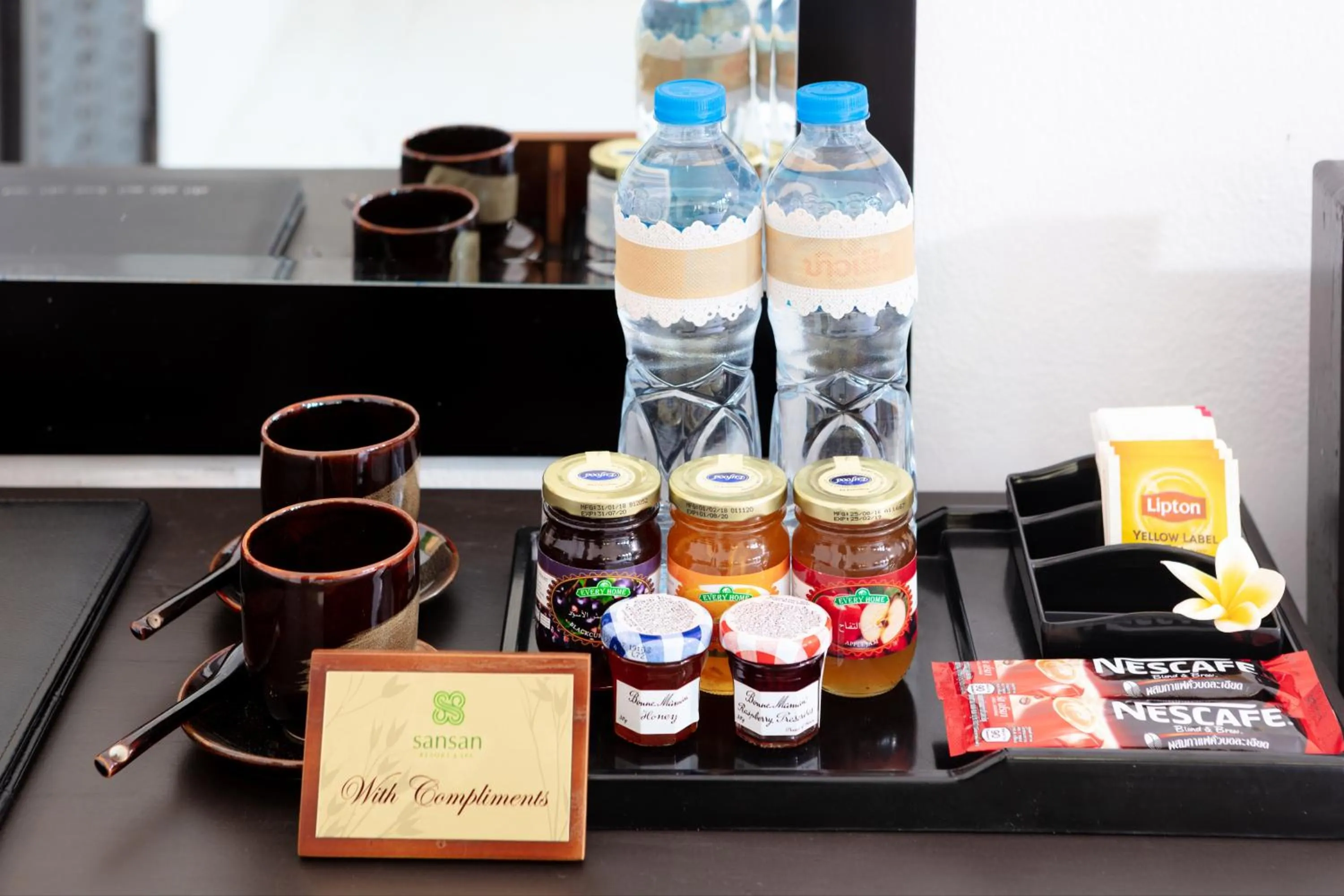 Coffee/tea facilities in Sansan Resort