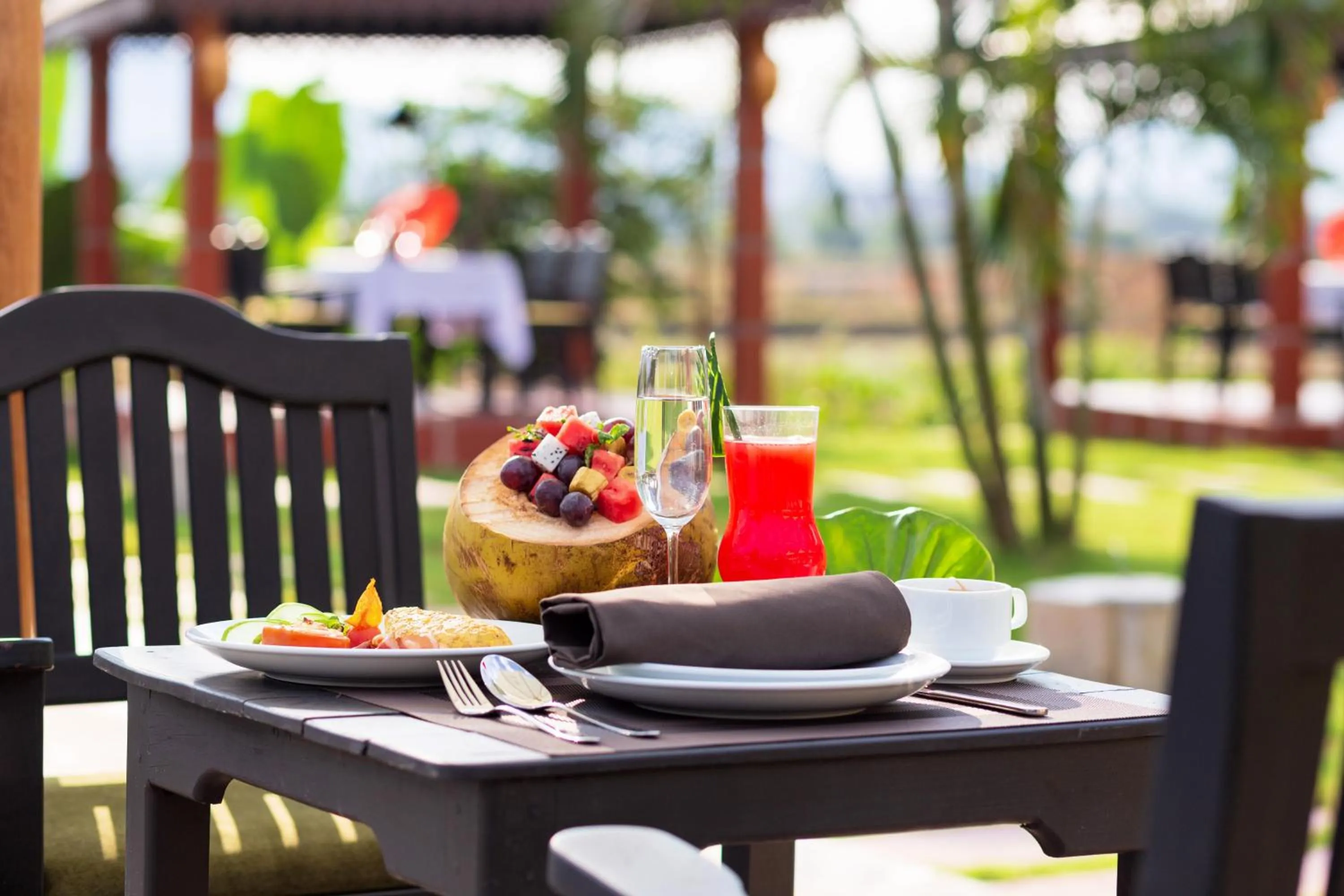 Food in Sansan Resort