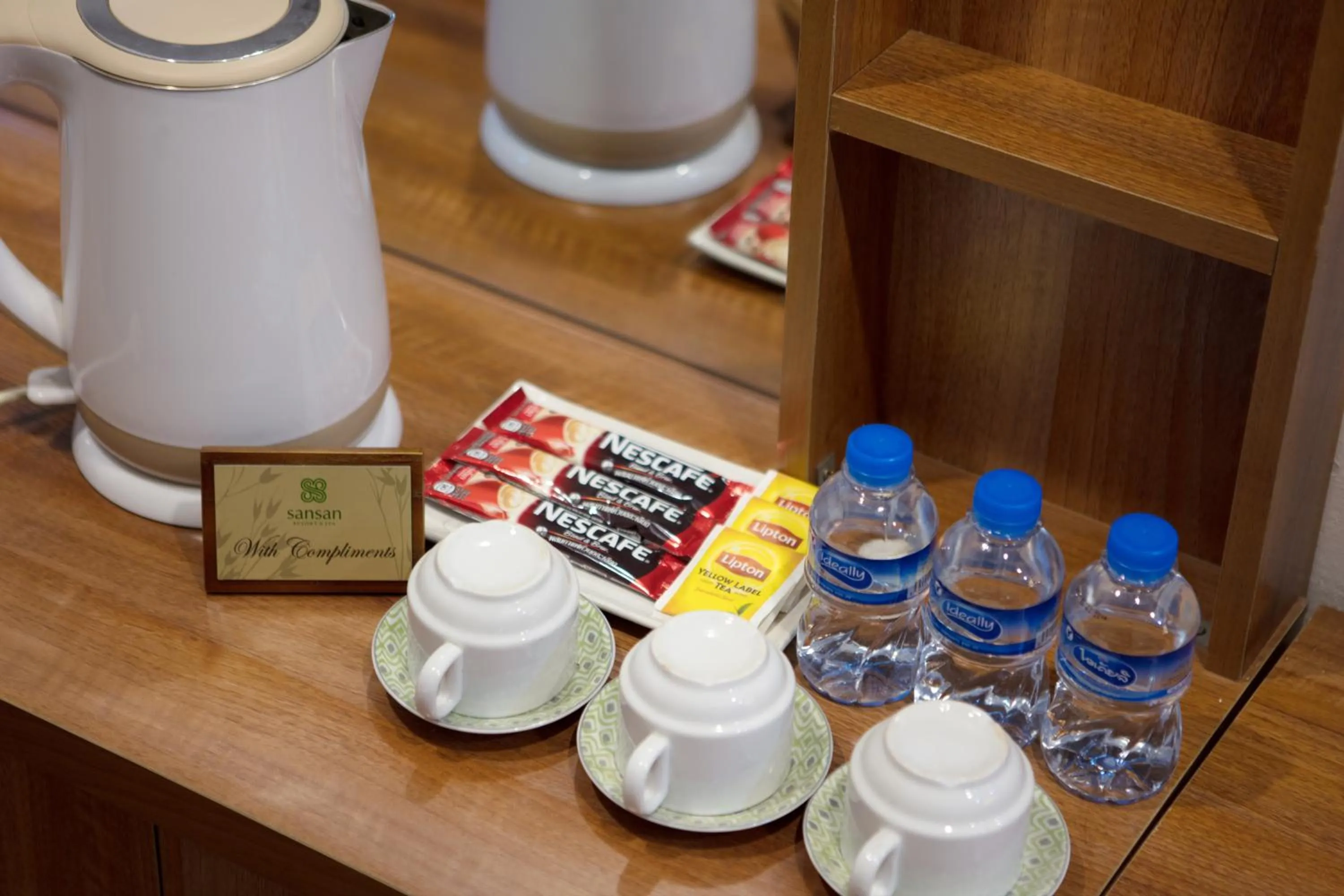 Coffee/tea facilities in Sansan Resort