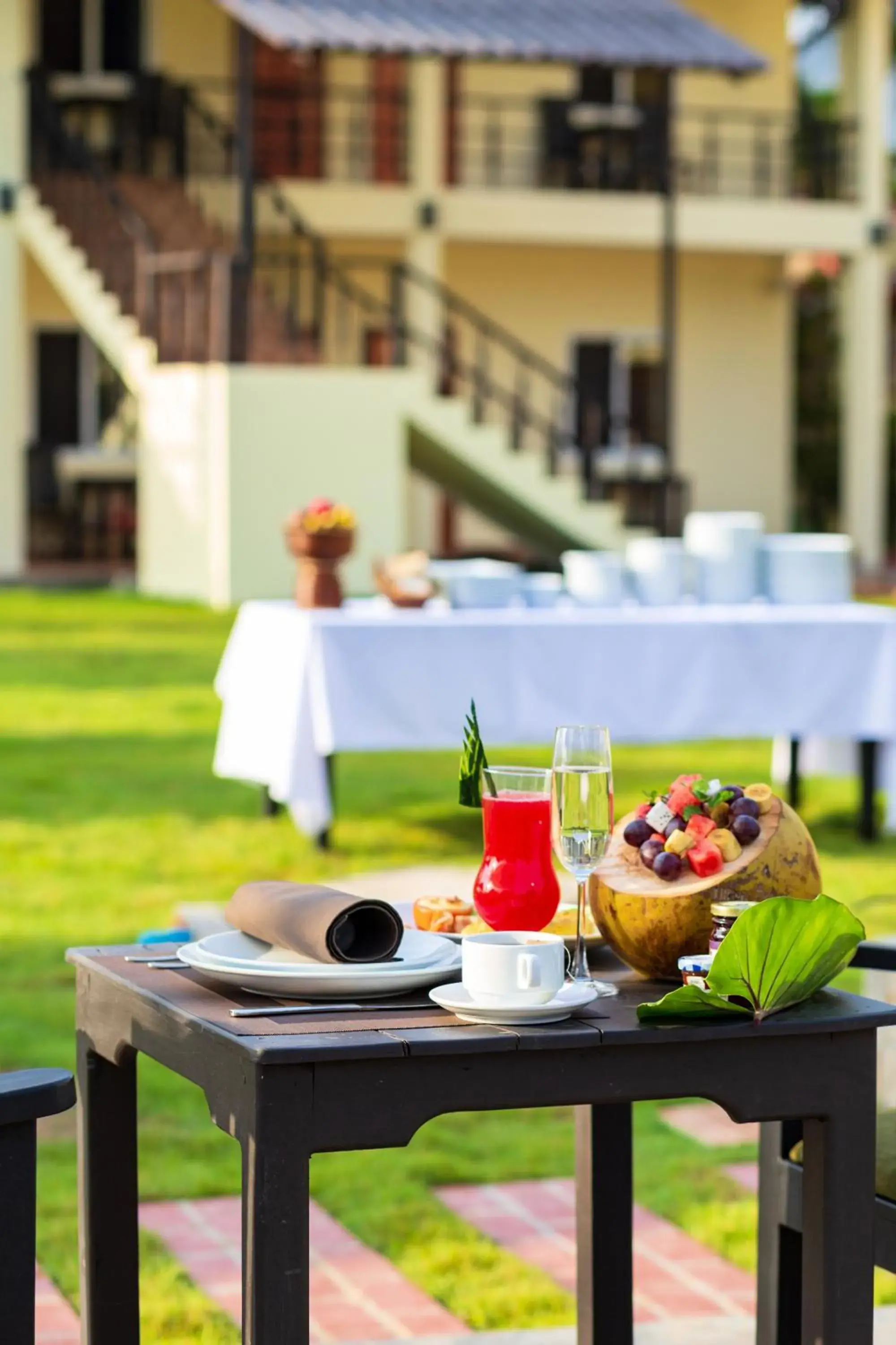 Breakfast in Sansan Resort Breakfast in Sansan Resort
