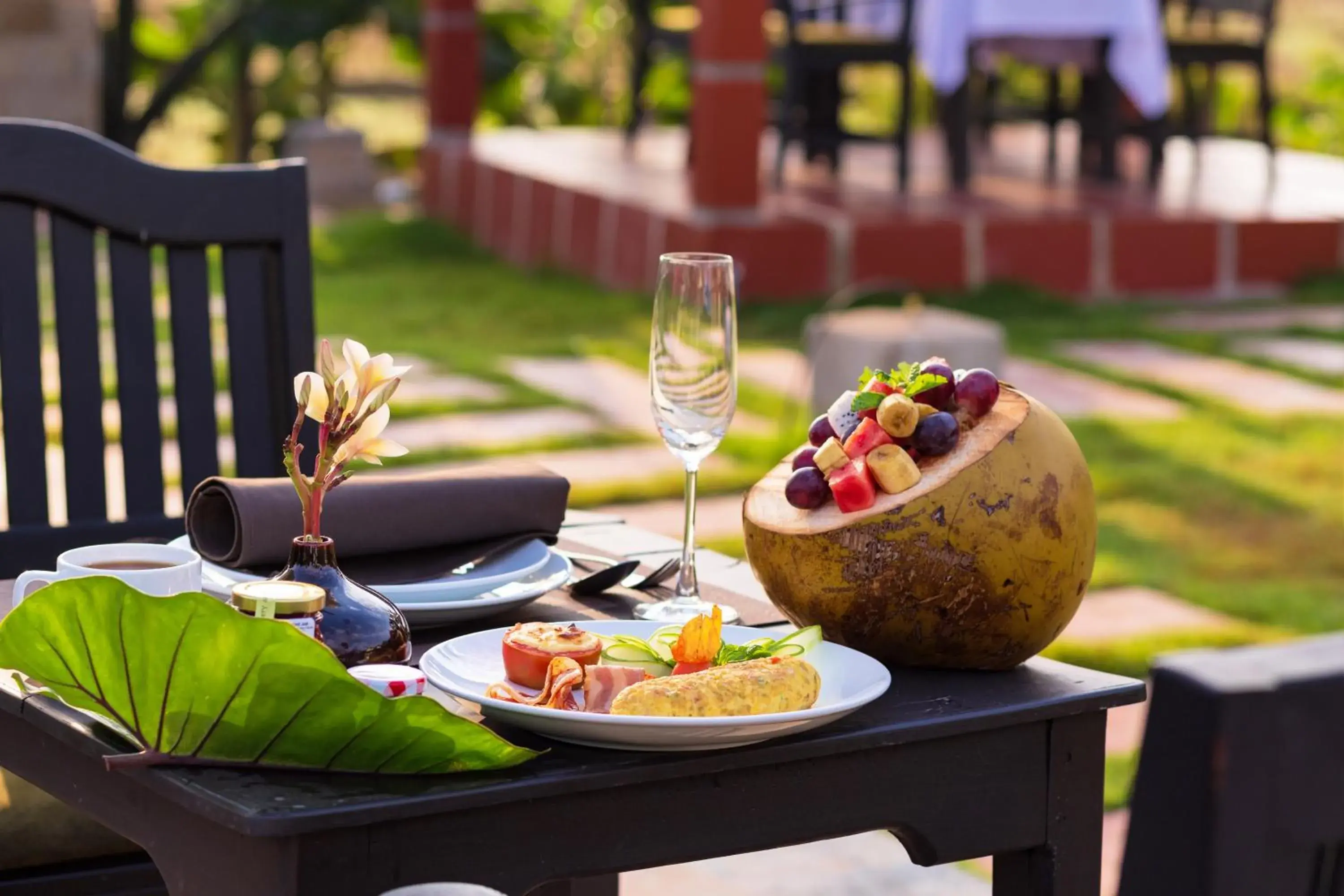 Food in Sansan Resort Food in Sansan Resort