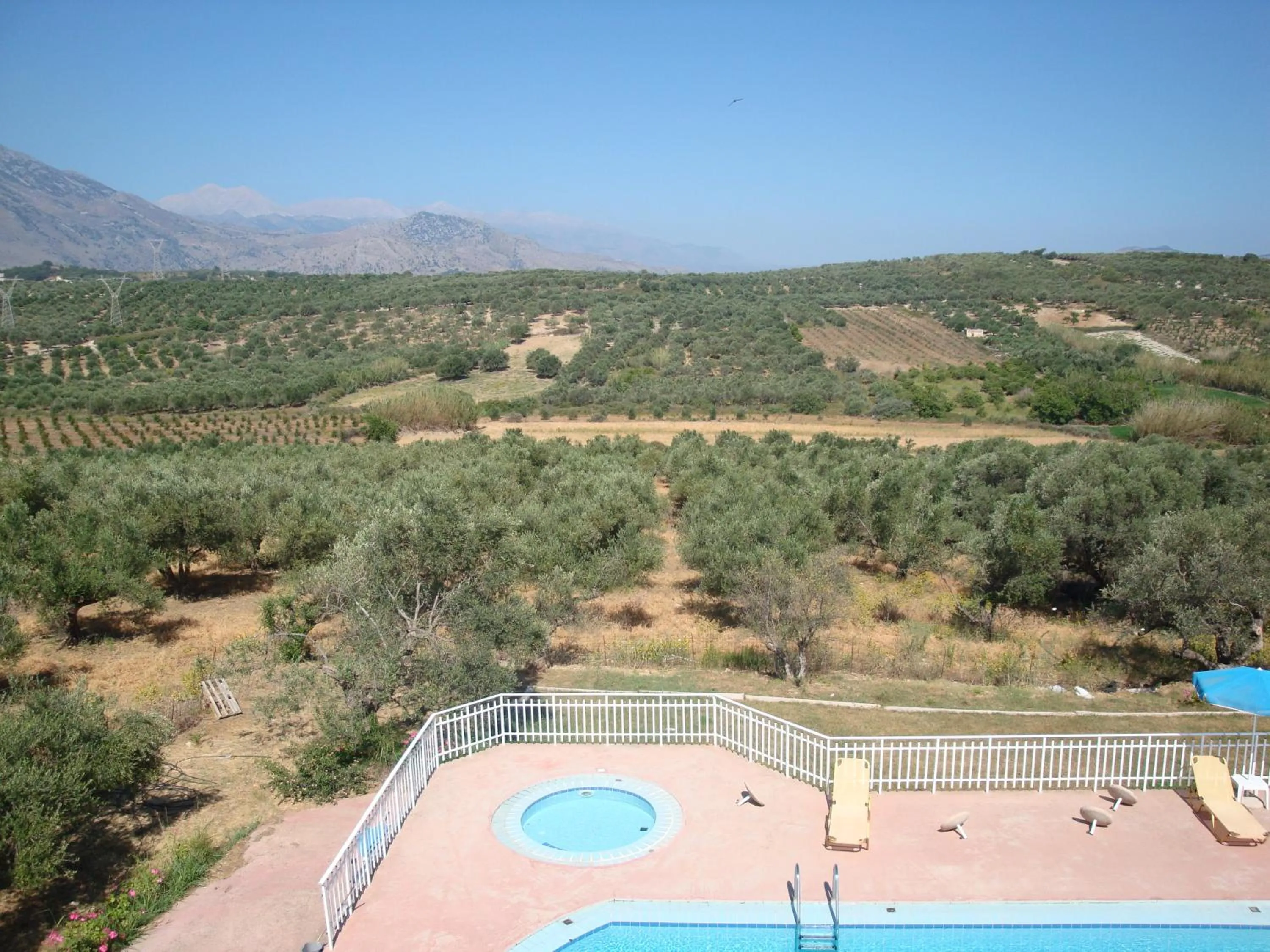 Swimming pool in Calamon Apartments