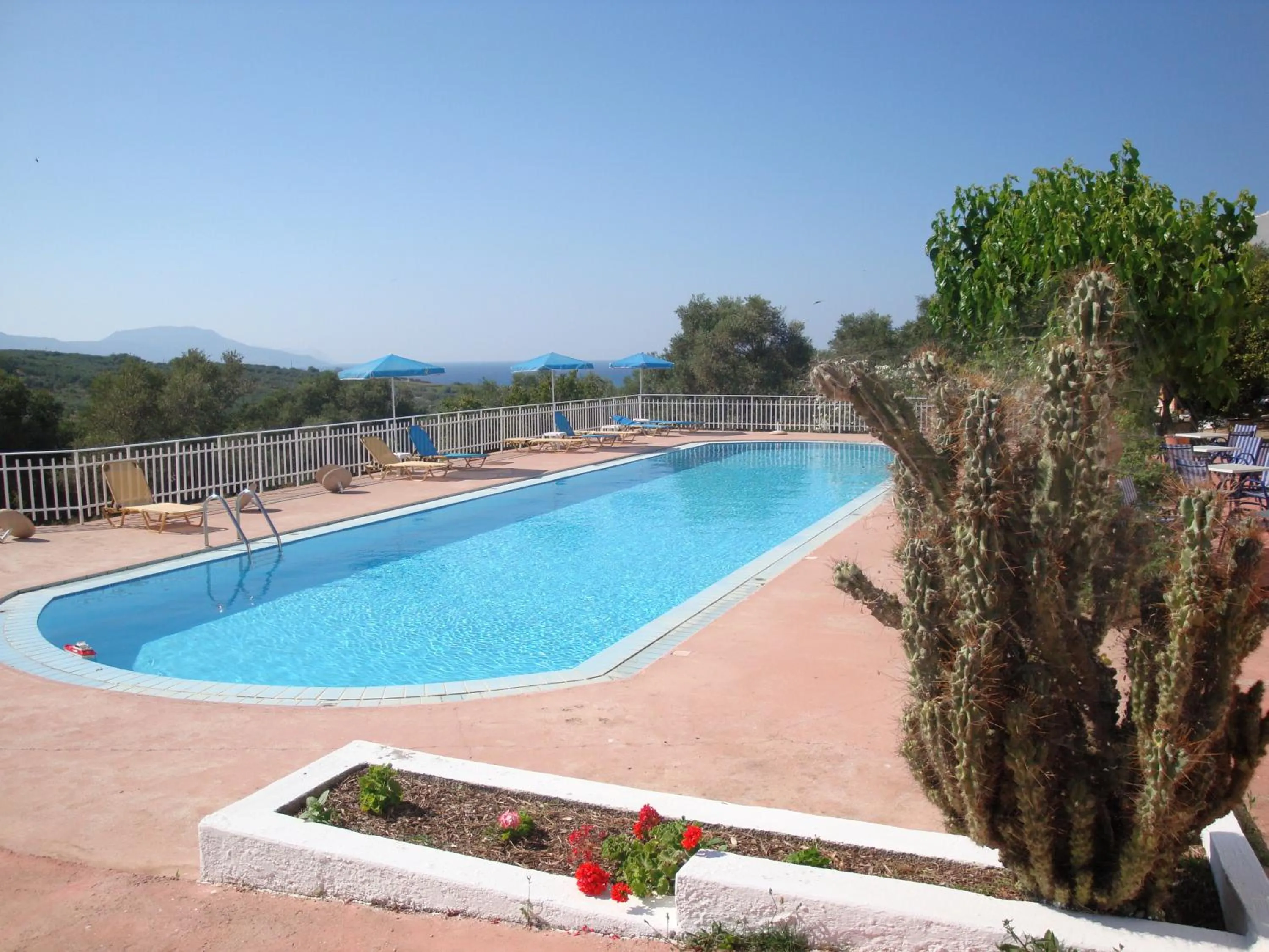 Swimming pool in Calamon Apartments