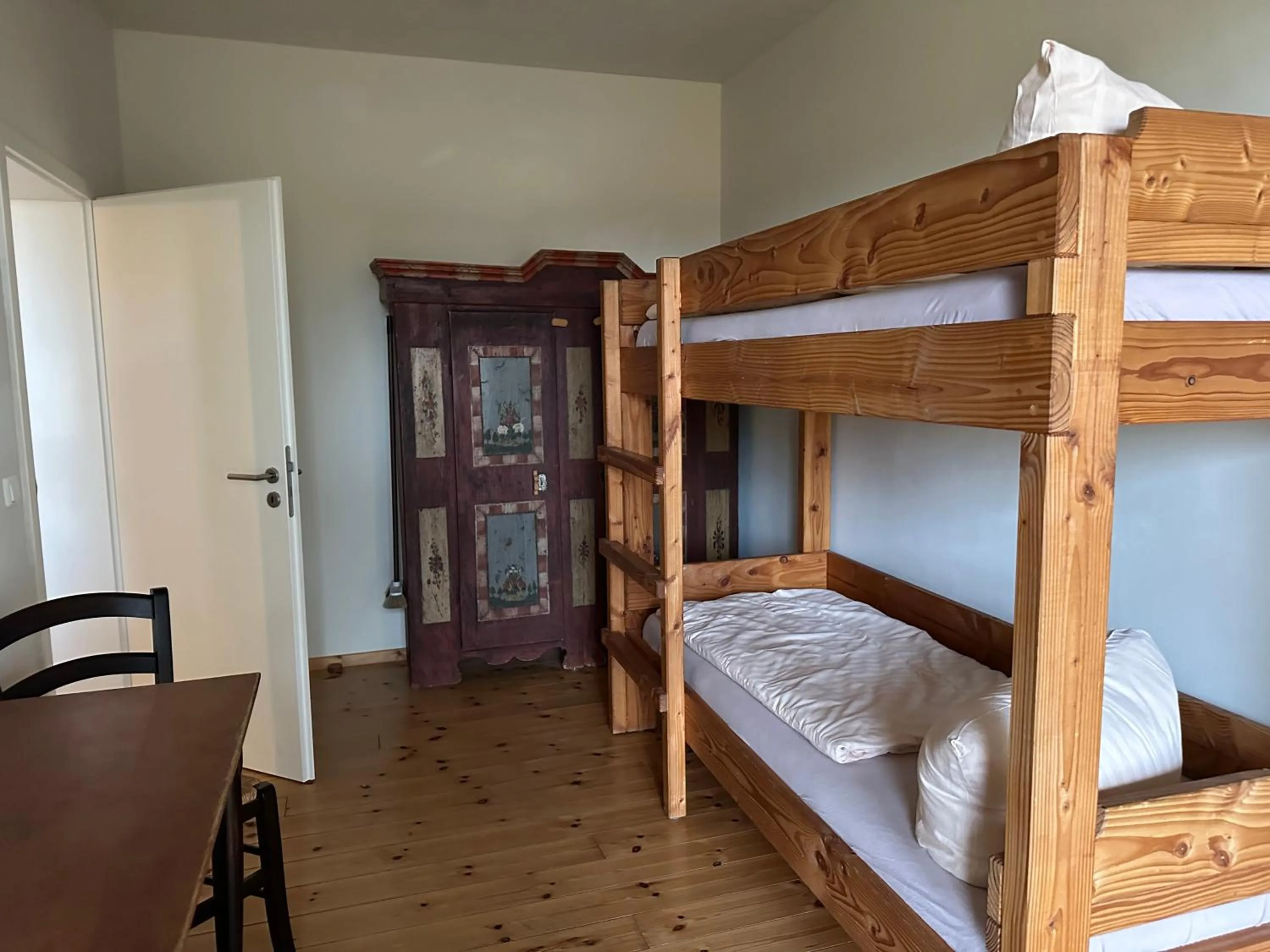 Kitchen or kitchenette, Bed in Halbinsel Resort Peenemünde