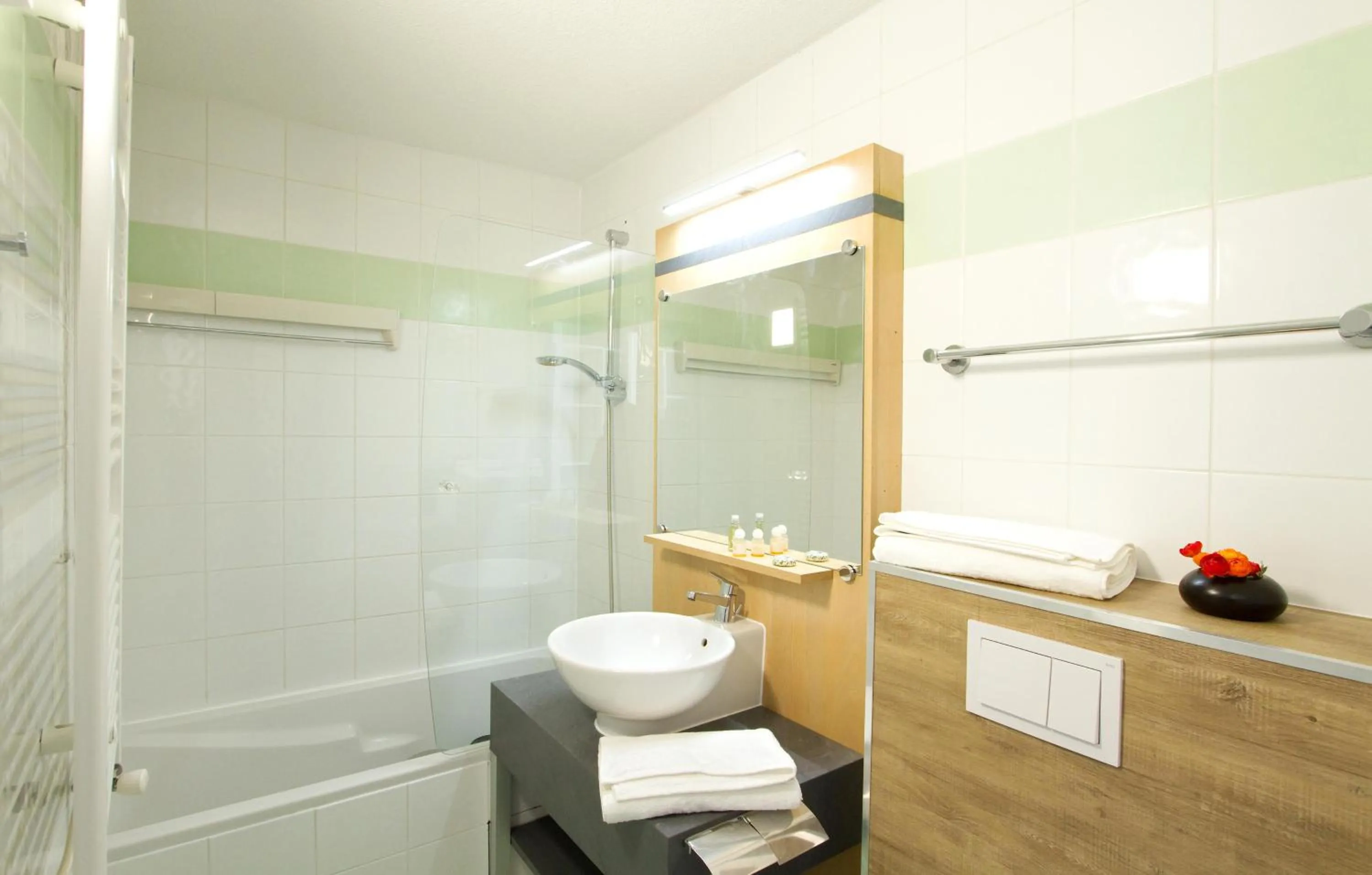Bathroom in Résidence Odalys Le Pelvoux