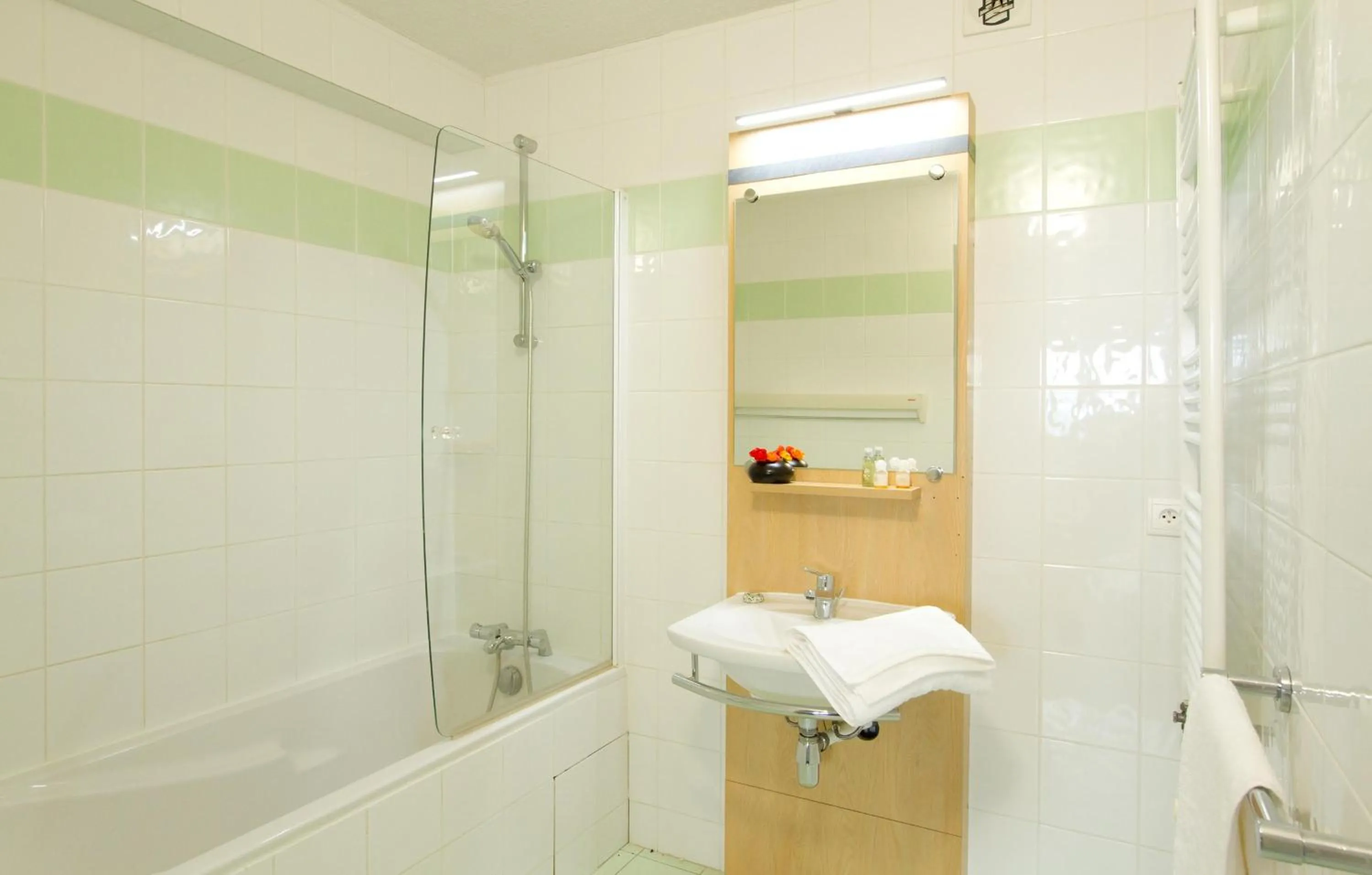Bathroom in Résidence Odalys Le Pelvoux