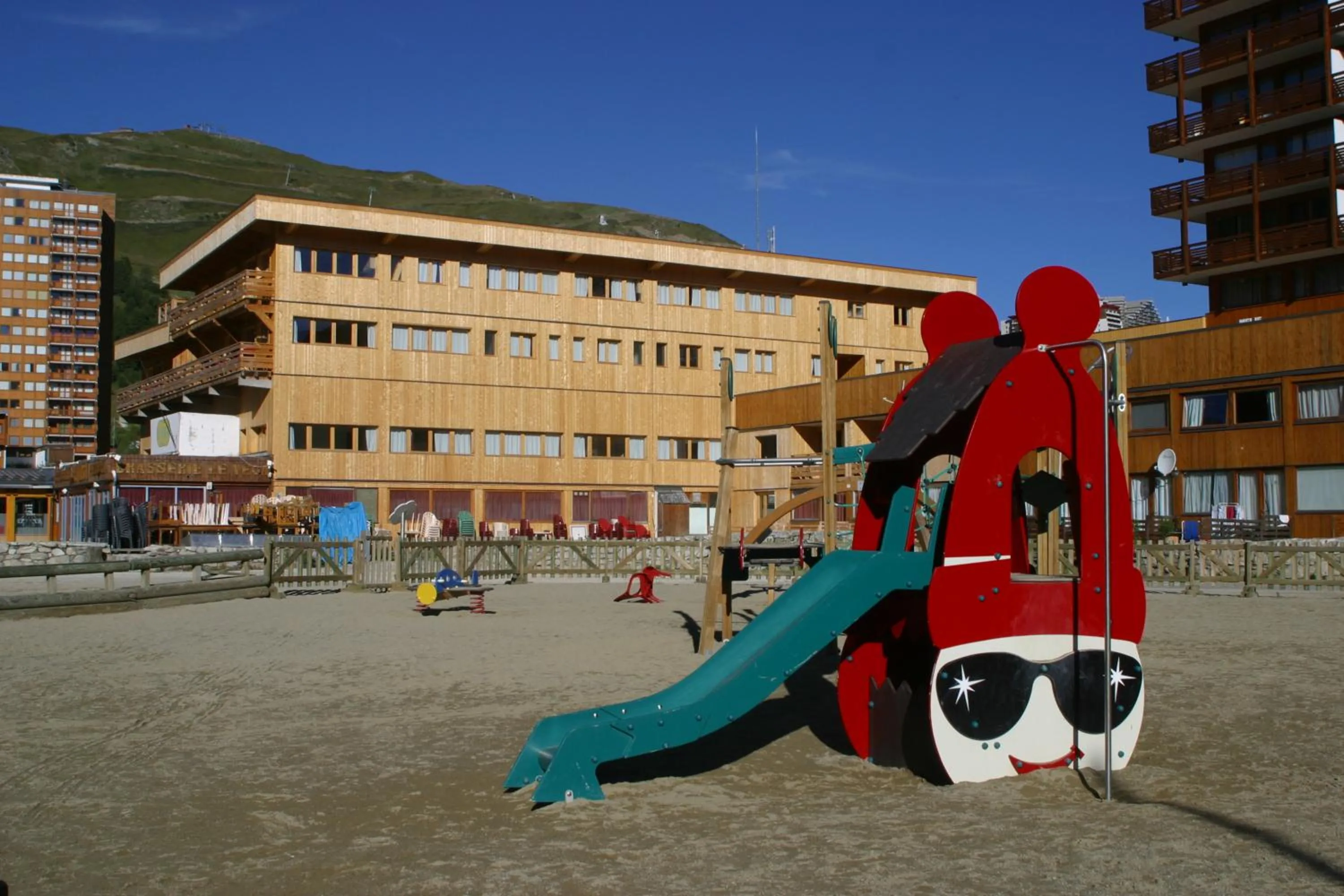 Children play ground in Résidence Odalys Le Pelvoux