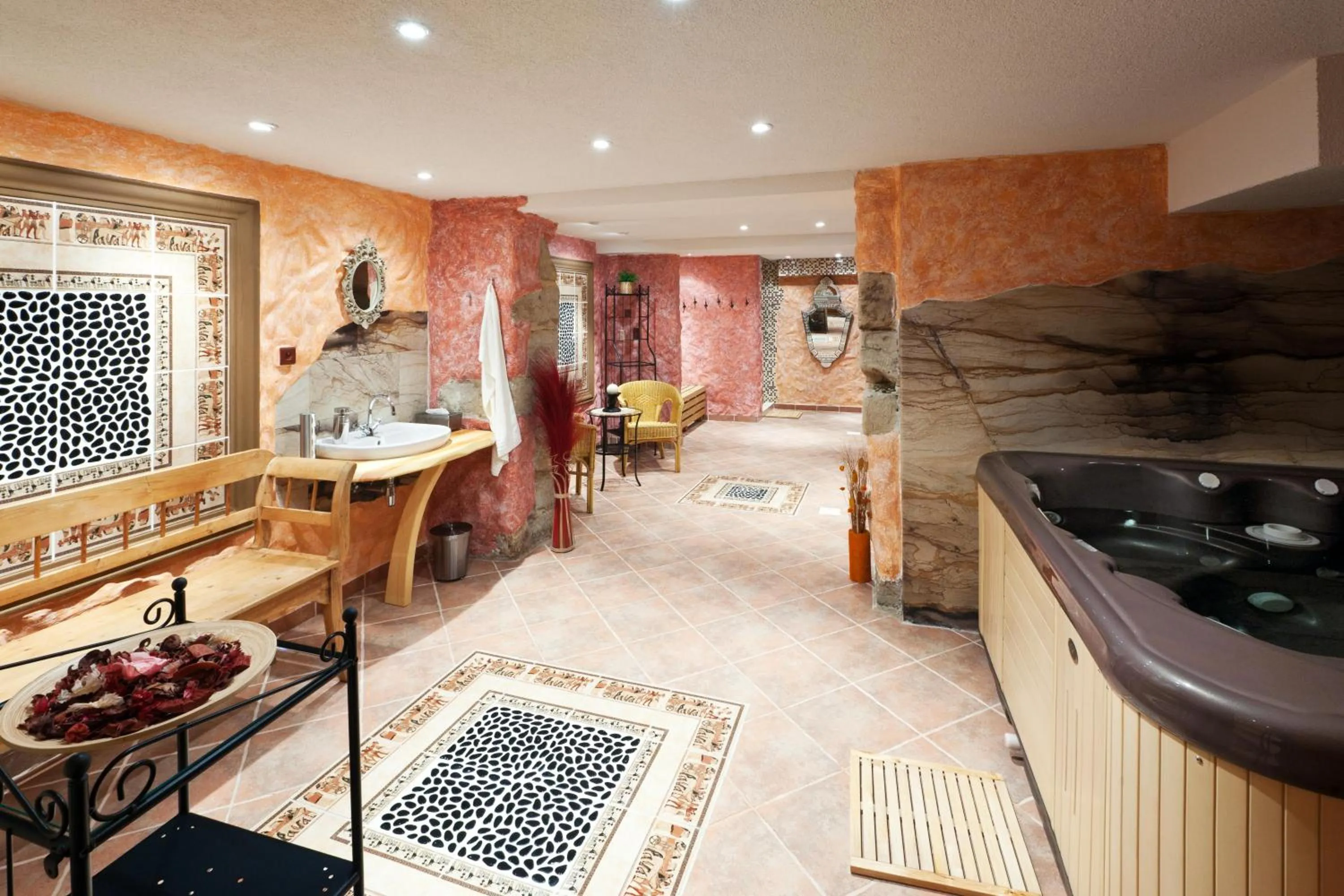 Spa and wellness centre/facilities in Hotel Grand