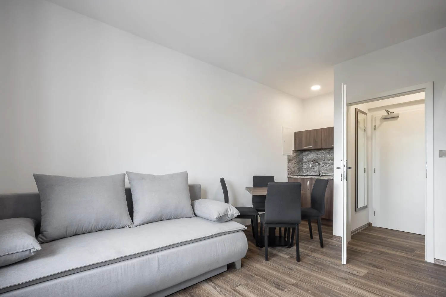 Kitchen or kitchenette in Hotel Grand
